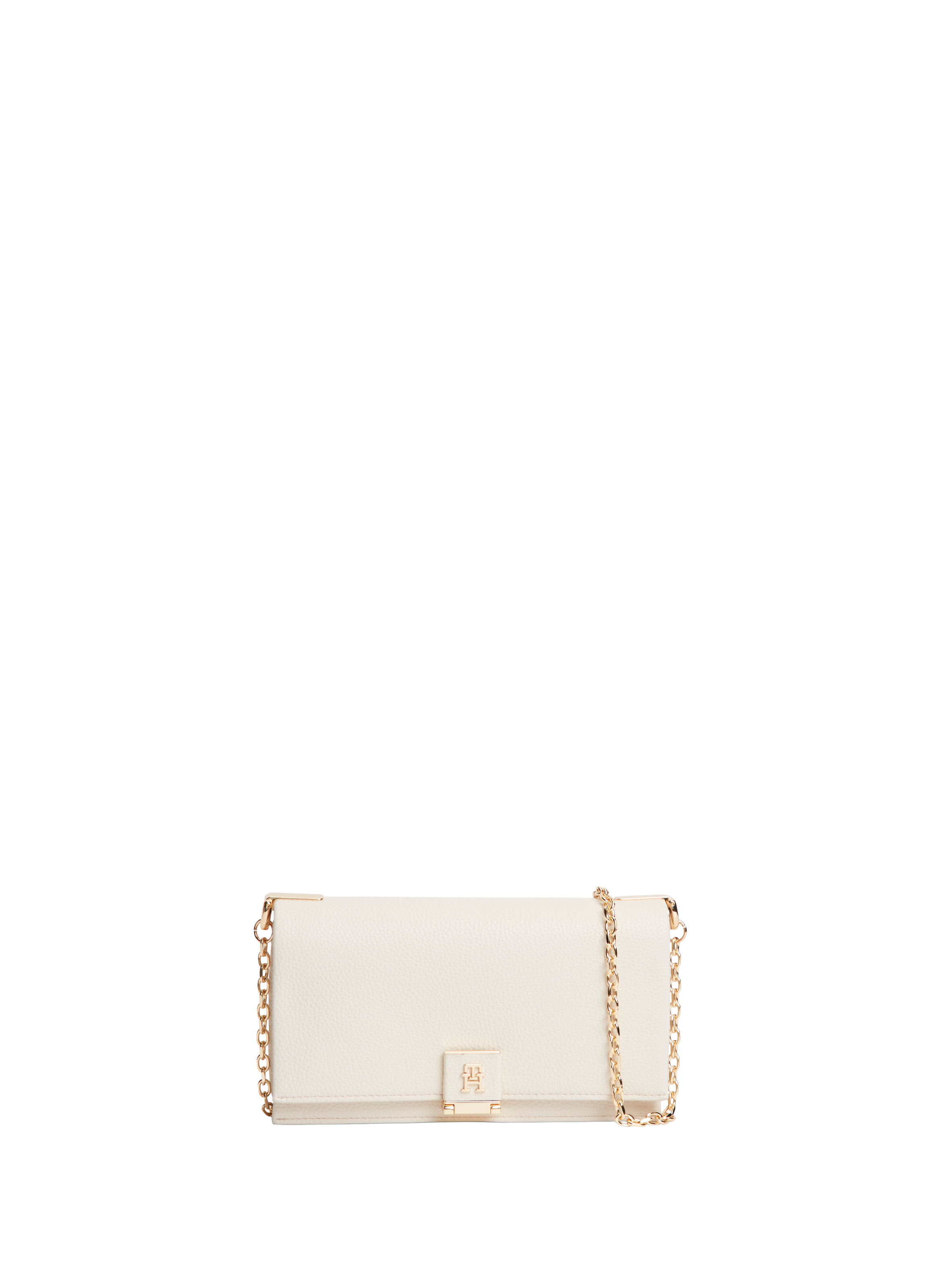 Small smooth crossbody bag TOMMY HILFIGER Beige