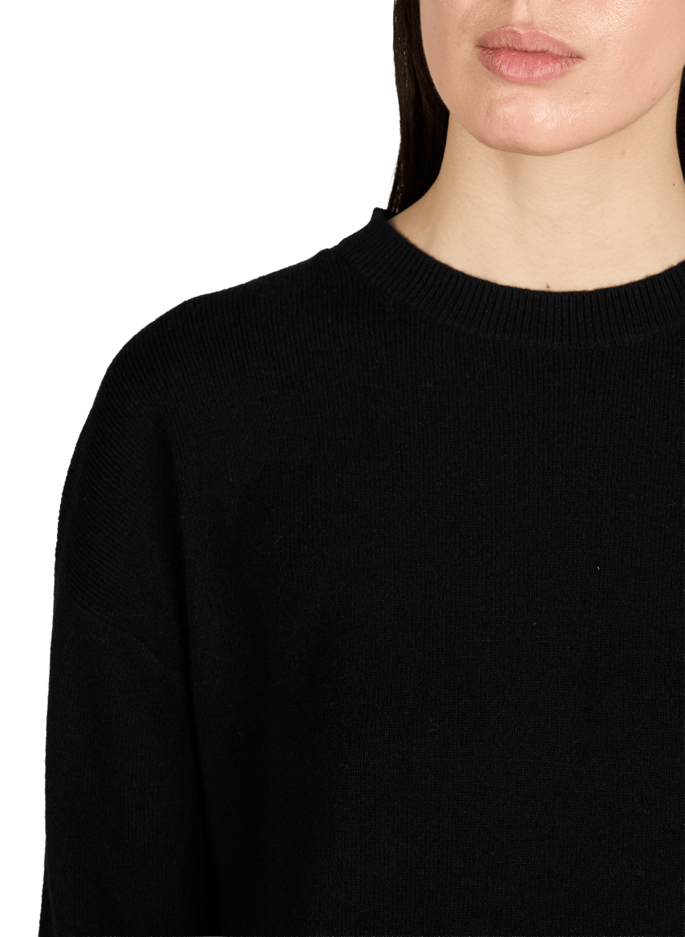 Cardigan with flower embroidery TIBI Black