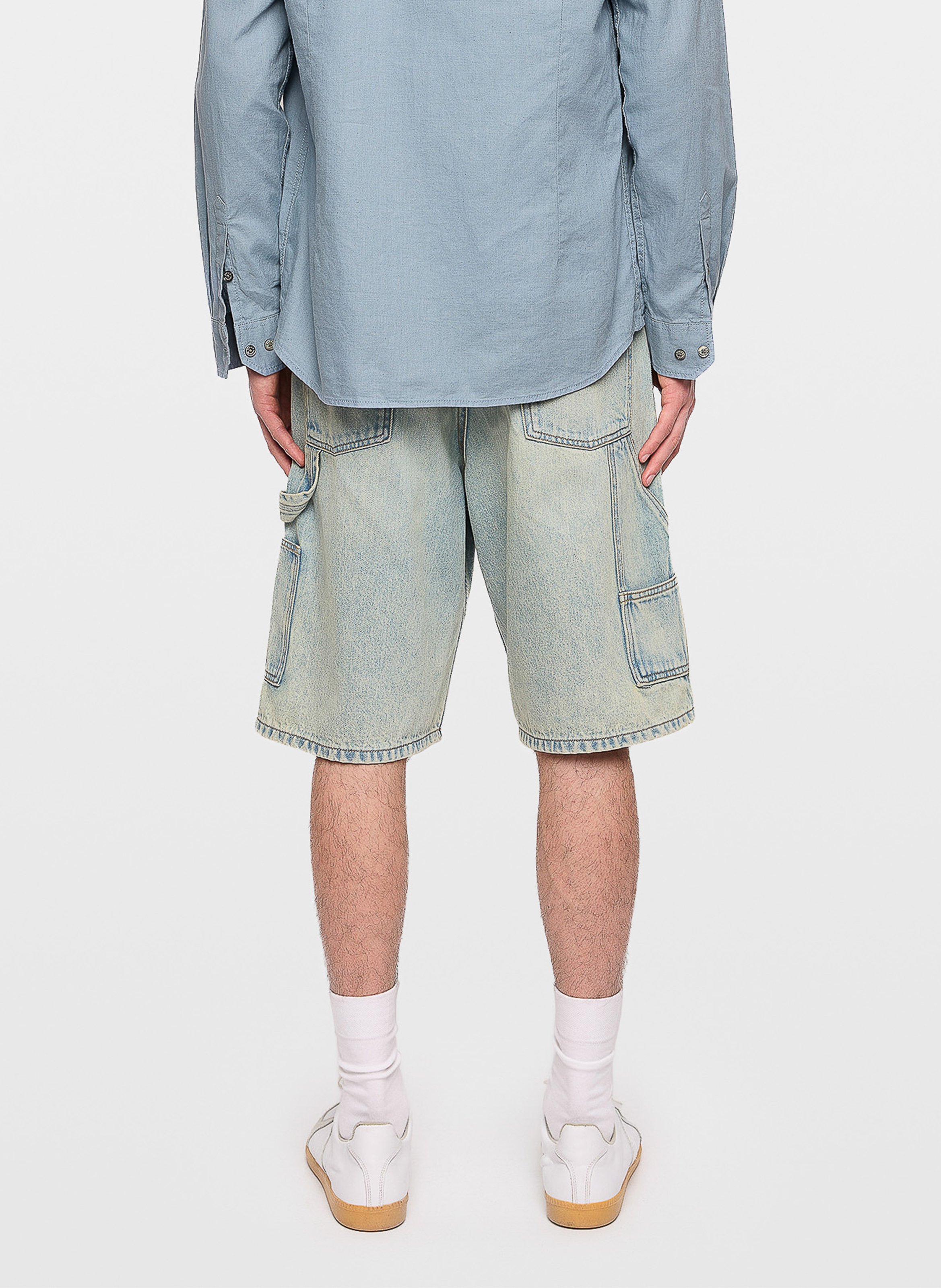 Perys cotton straight shorts ZADIG&VOLTAIRE Blue