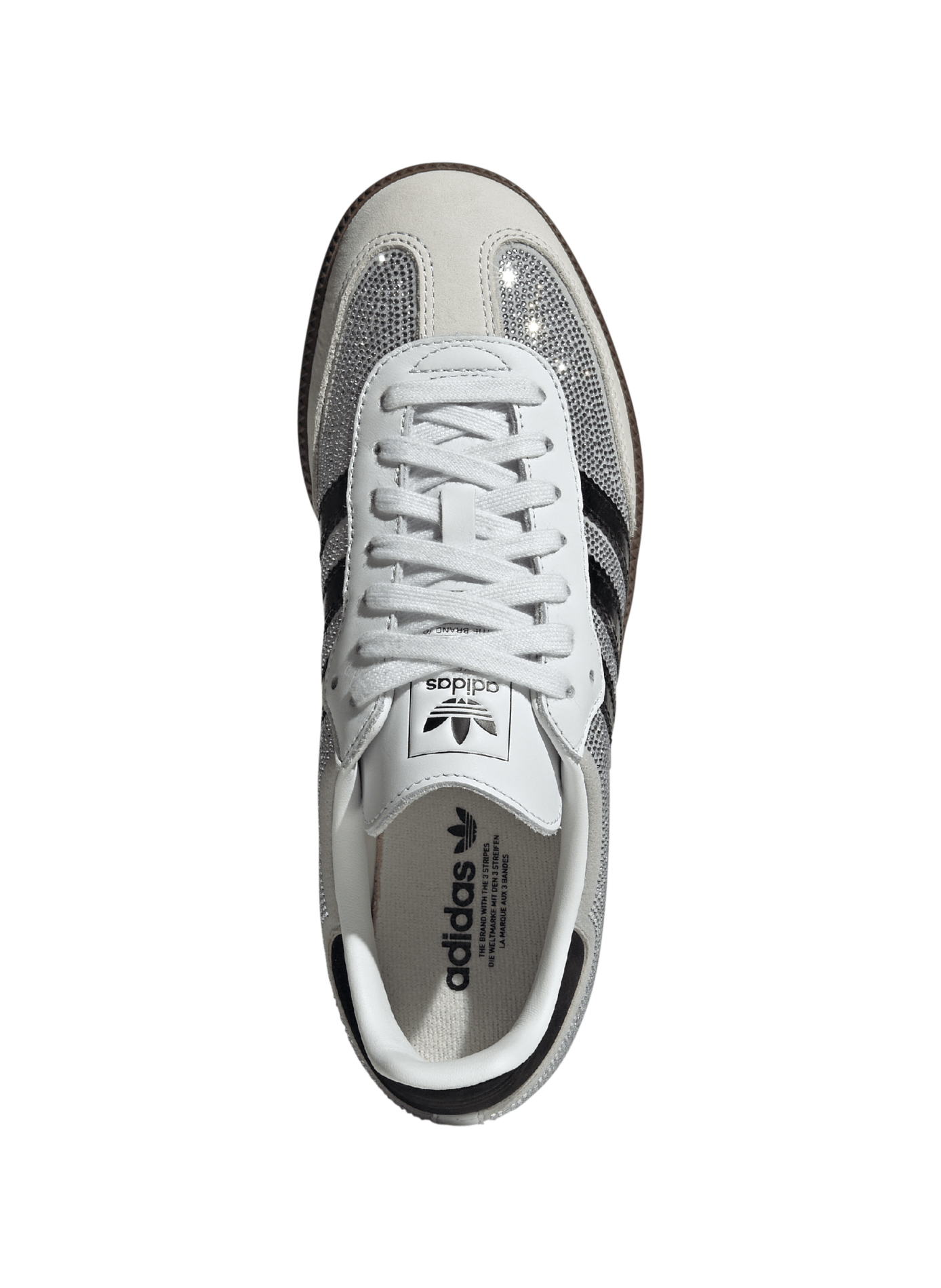 Baskets Samba OG à strass ADIDAS White