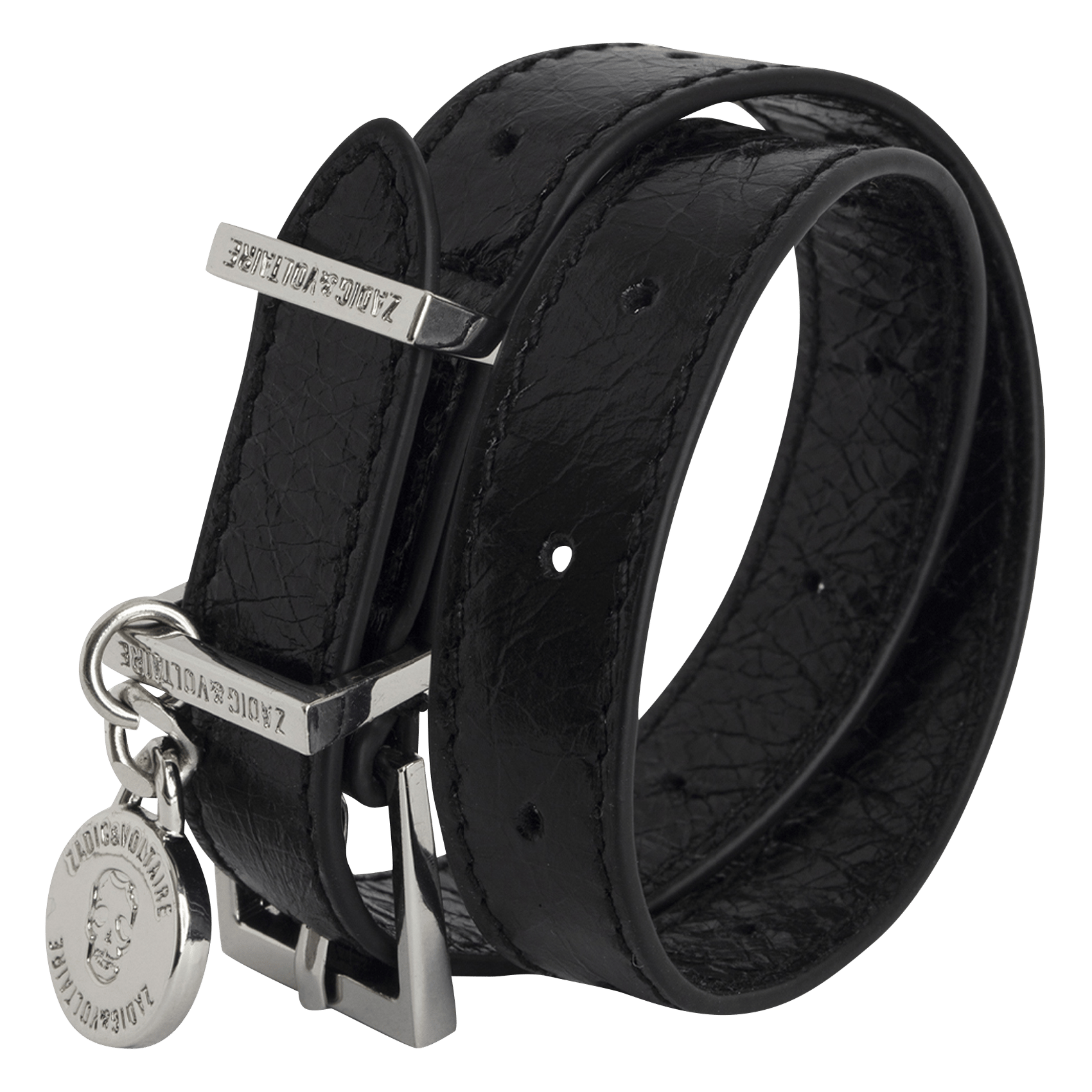 Sunny leather bracelet ZADIG&VOLTAIRE Black