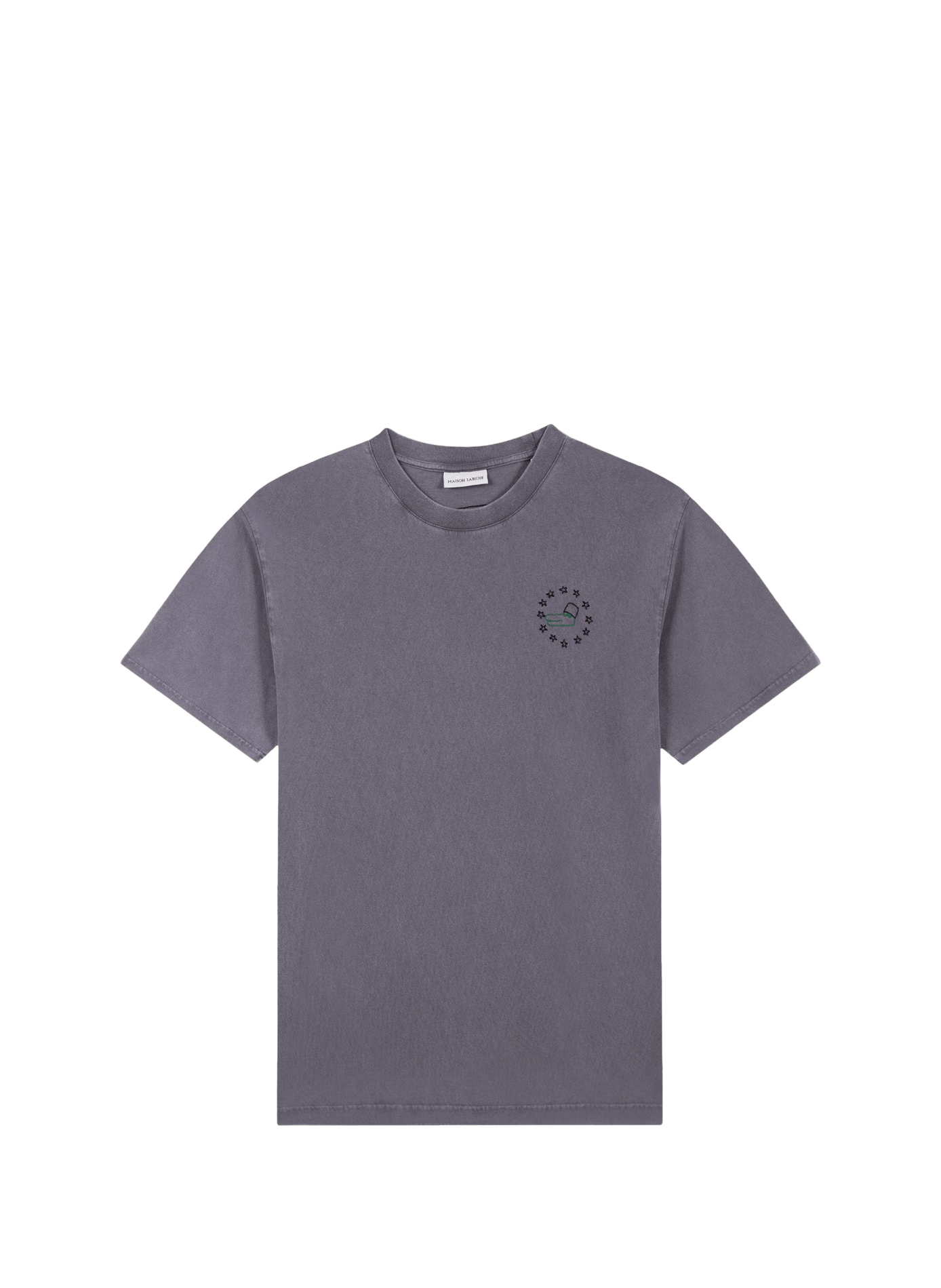 Patureau "Small Ad" Cotton T-shirt MAISON LABICHE Blue