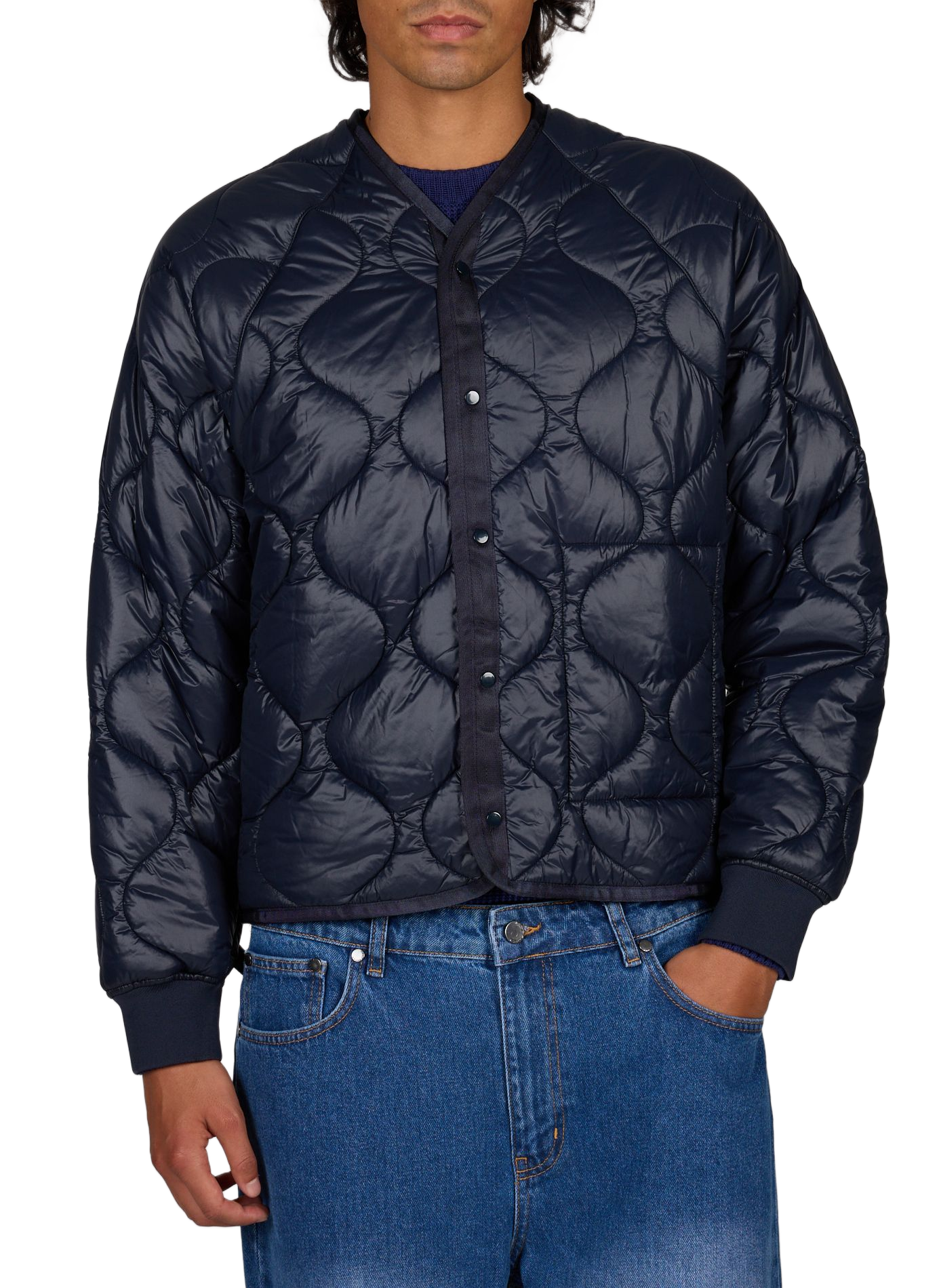 Parka met capuchon en logo-embleem CP COMPANY Blauw