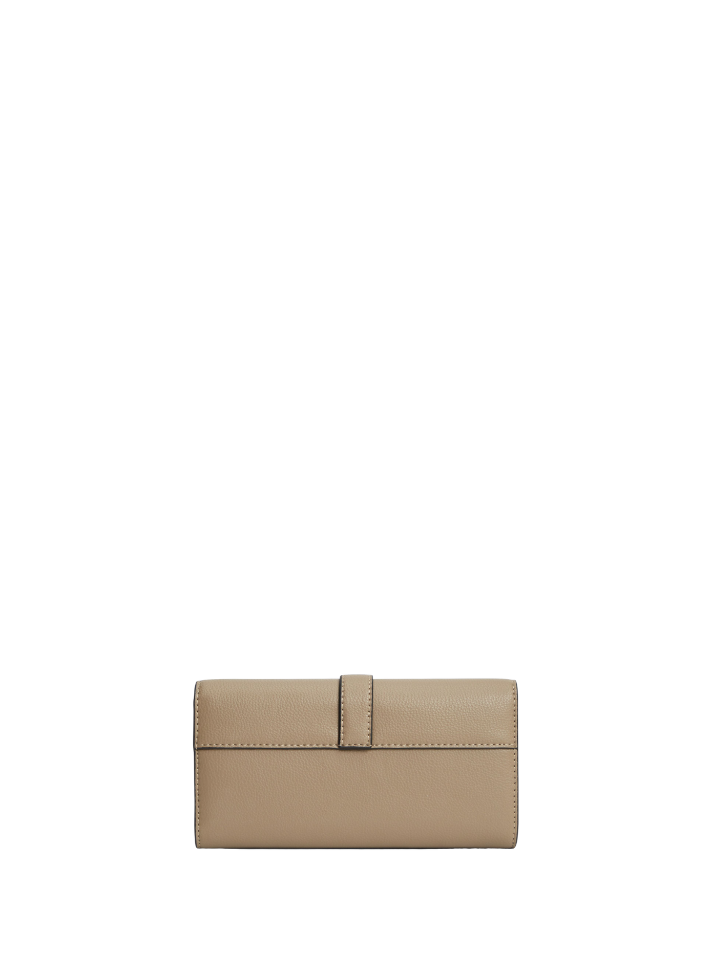 Plain flap wallet TOMMY HILFIGER Beige