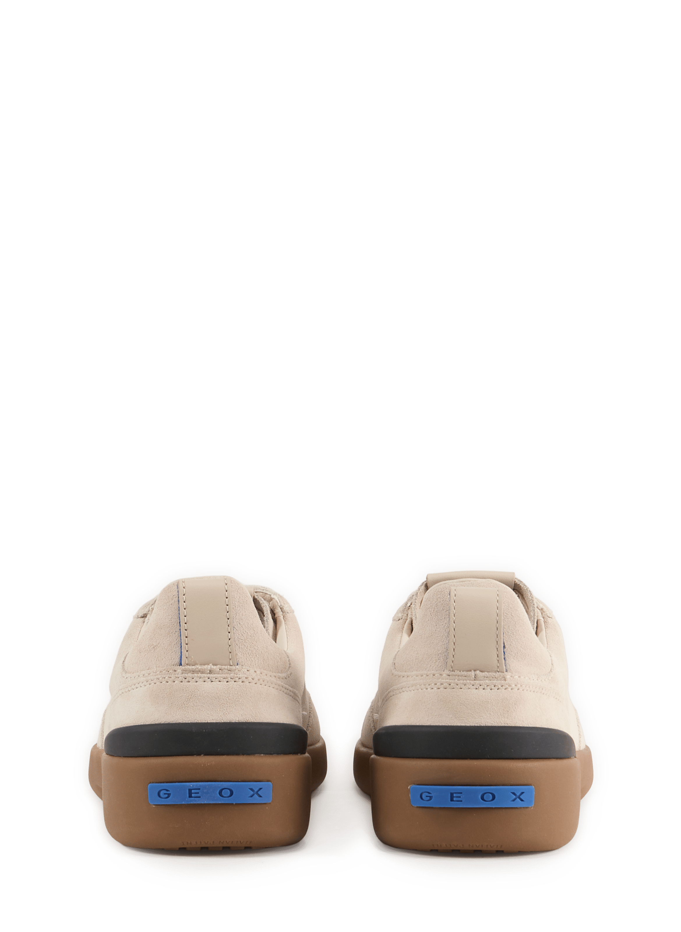 GXRB-02 lace-up sneakers in suede leather GEOX Beige
