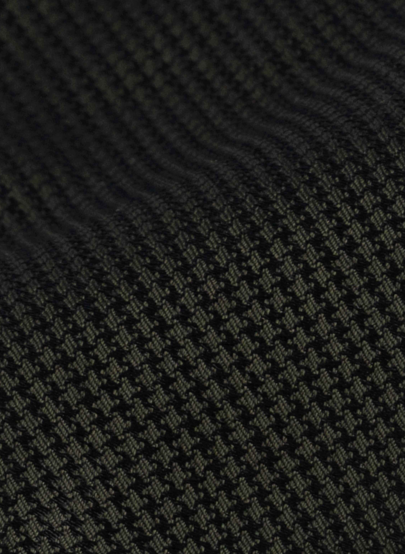 Printed silk tie CALVIN KLEIN Green
