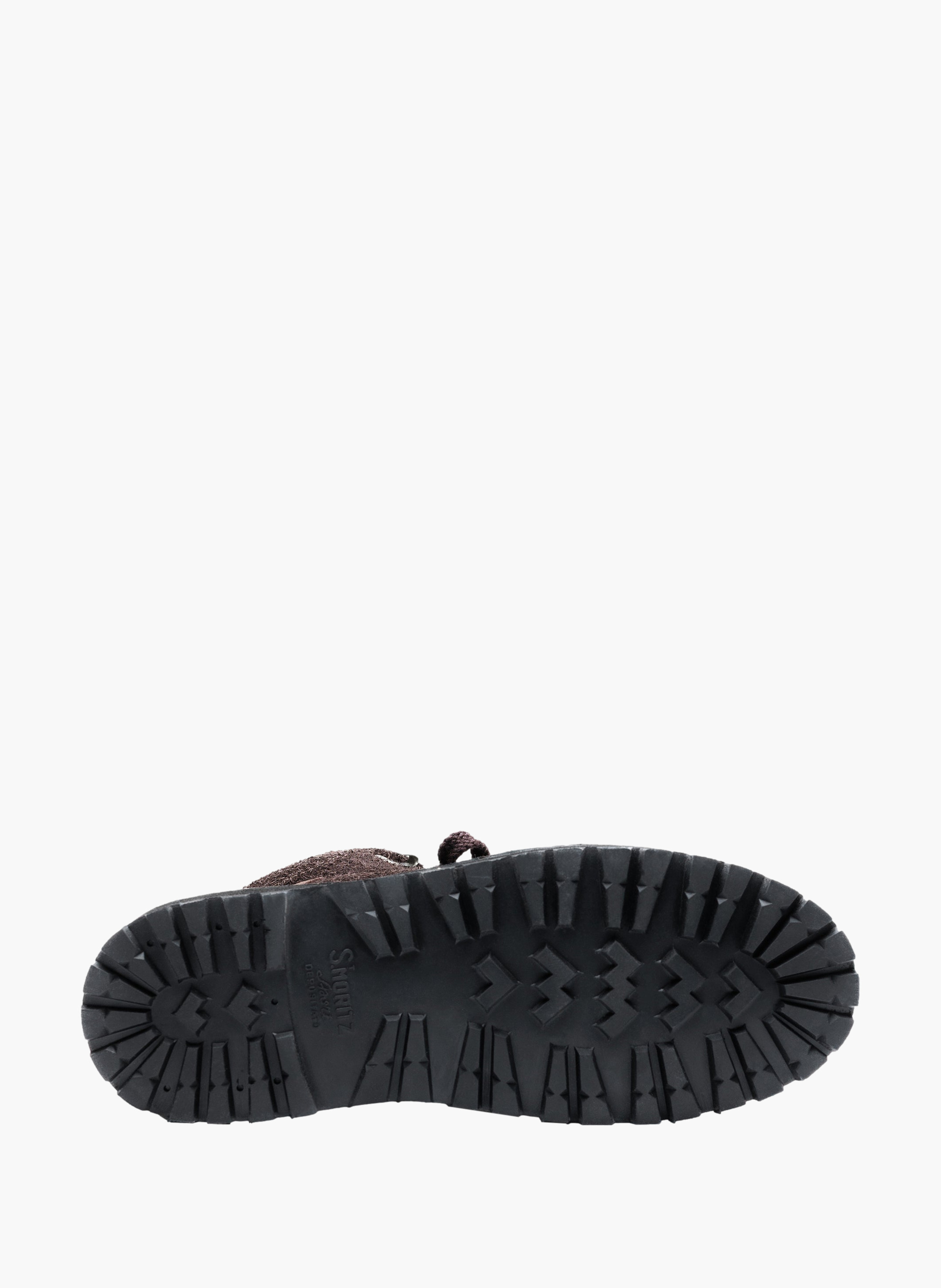 Bottines arctic en daim NAKED WOLFE Marron