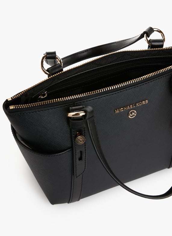 Sac Sullivan en cuir de vache | Noir by MICHAEL KORS Sac Sullivan en cuir de vache Noir