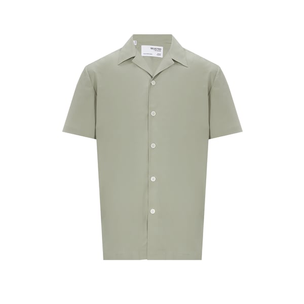 Chemise manches courtes en coton organique