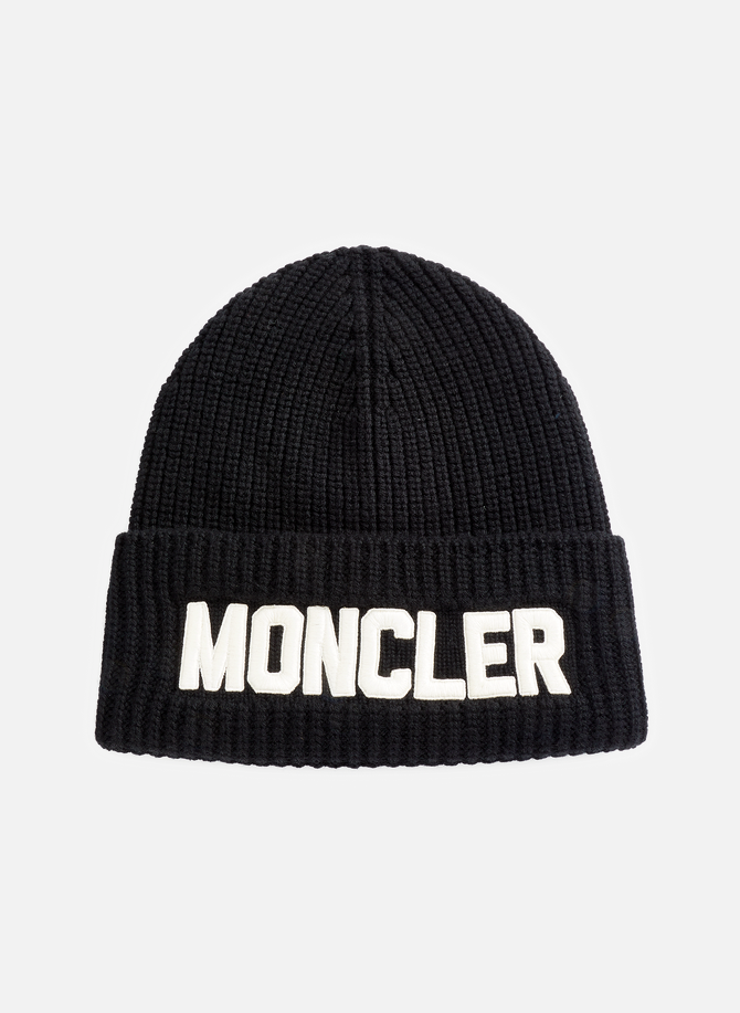 MONCLER قبعة صغيرة من الصوف البكر