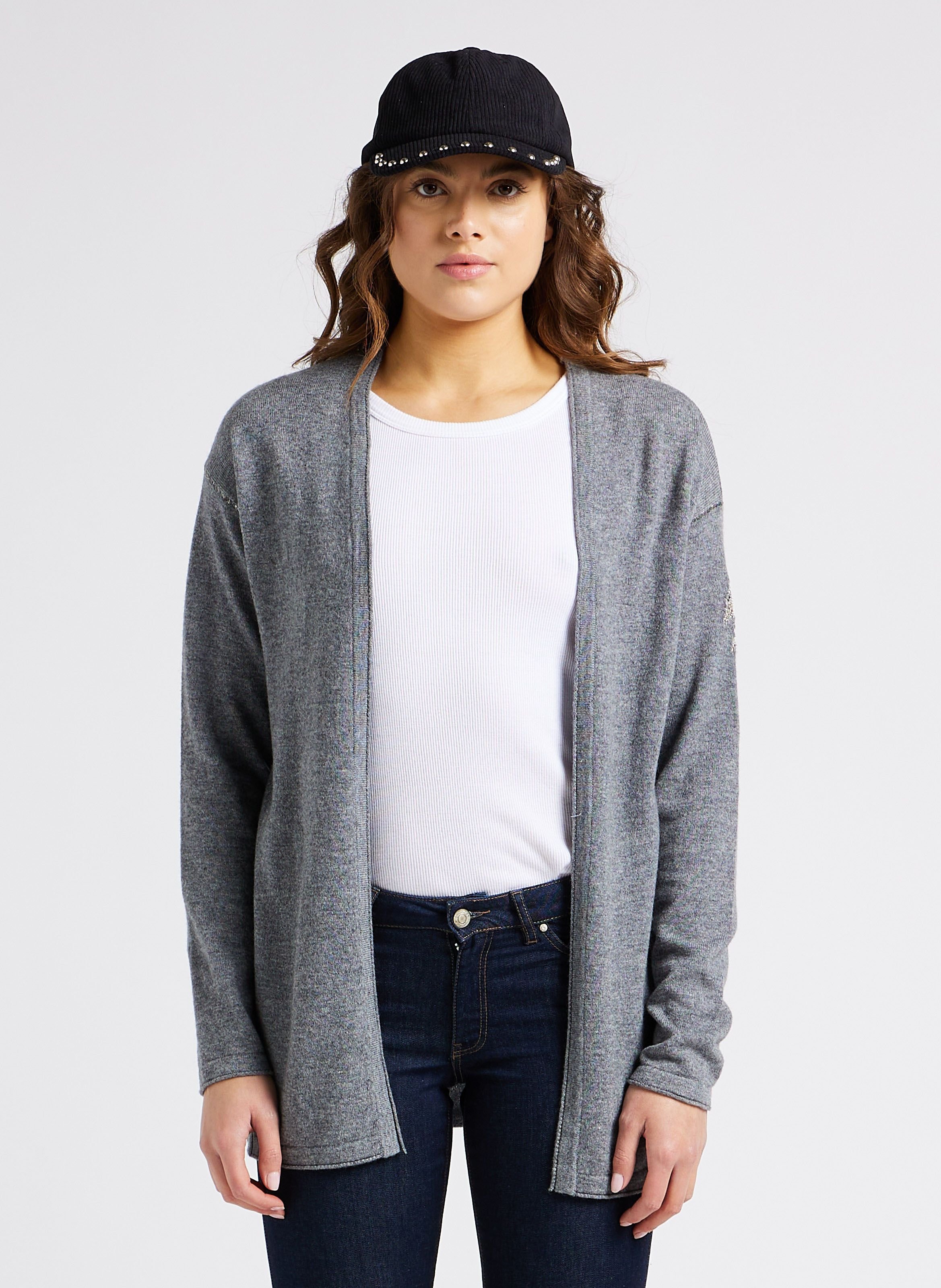 Gilet en laine mélangée