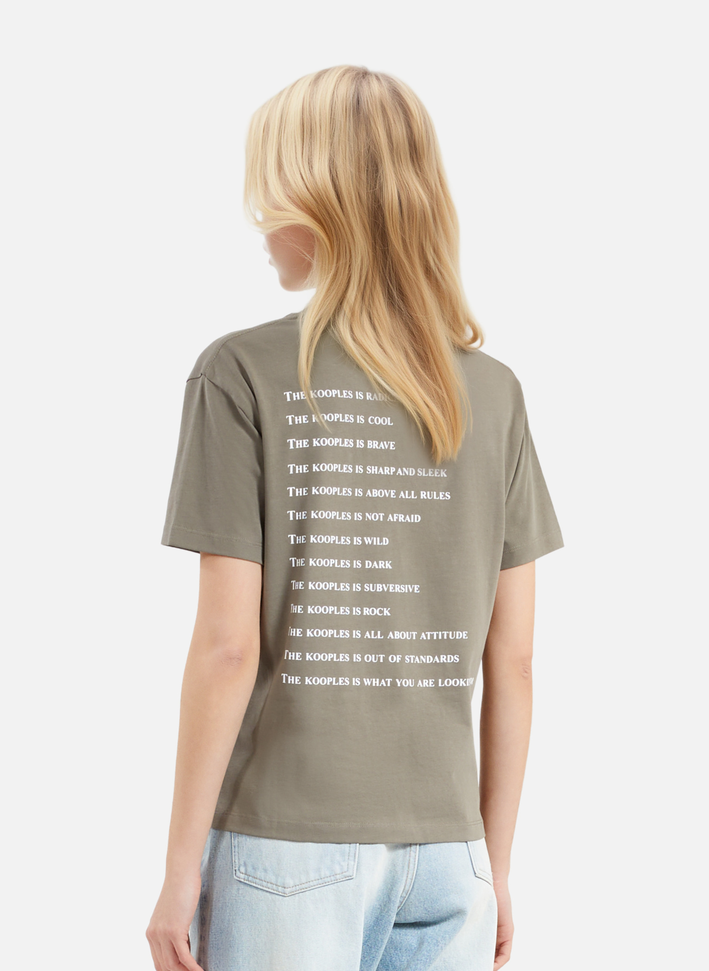 T-shirt manches courtes what is THE KOOPLES Vert