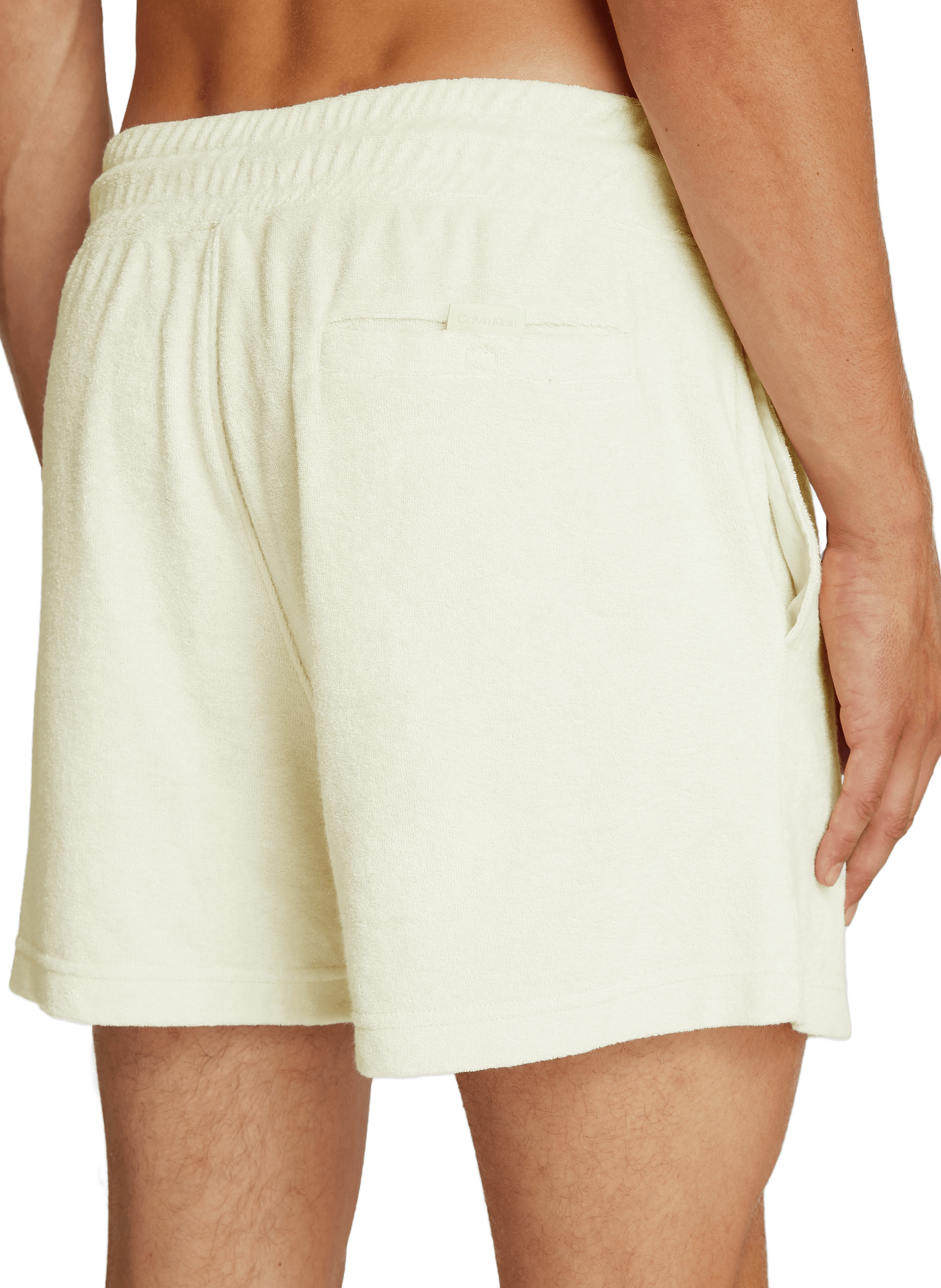 Cotton blend Shorts CALVIN KLEIN Beige