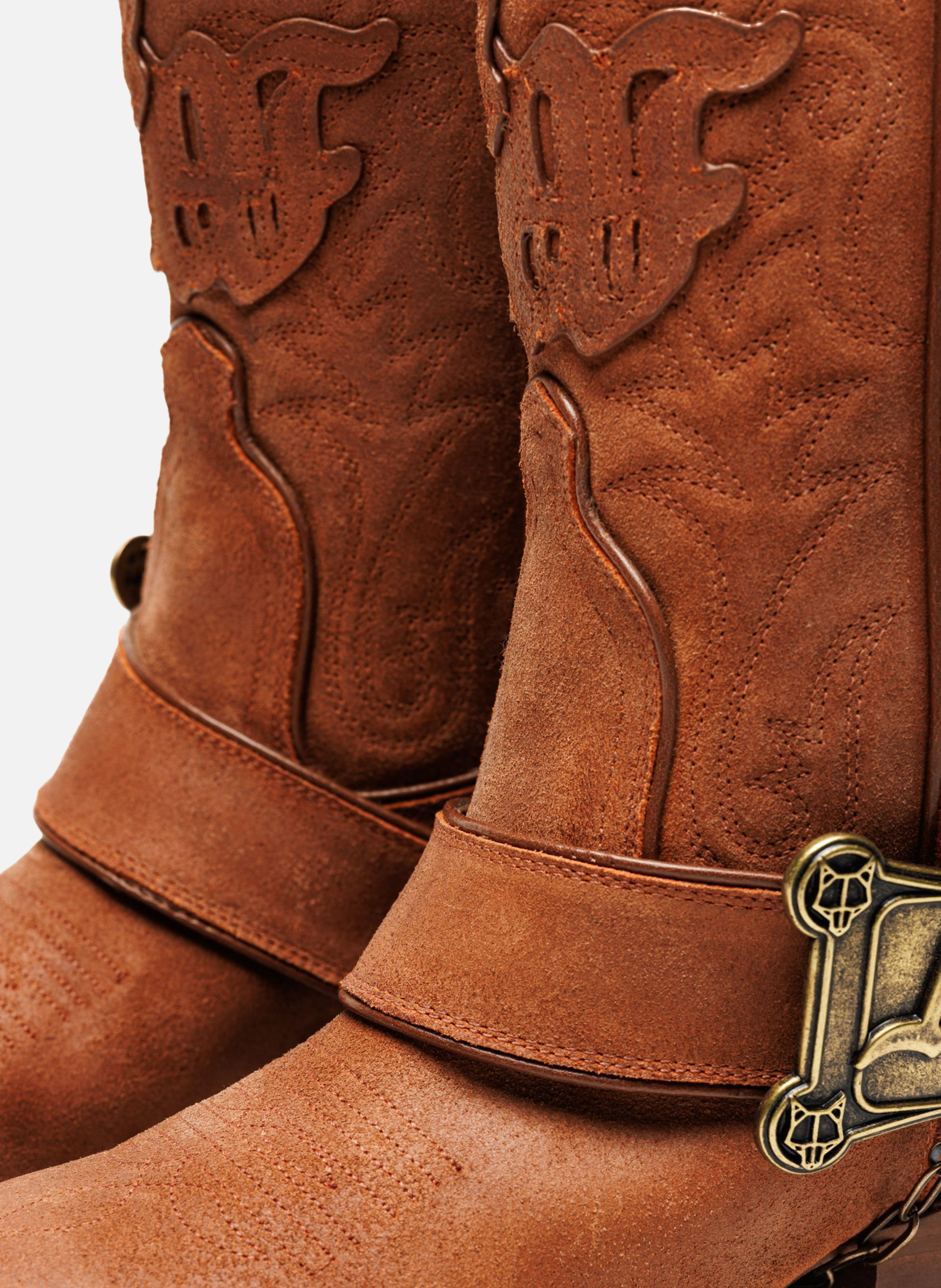 Bottes outlaw NAKED WOLFE Marron