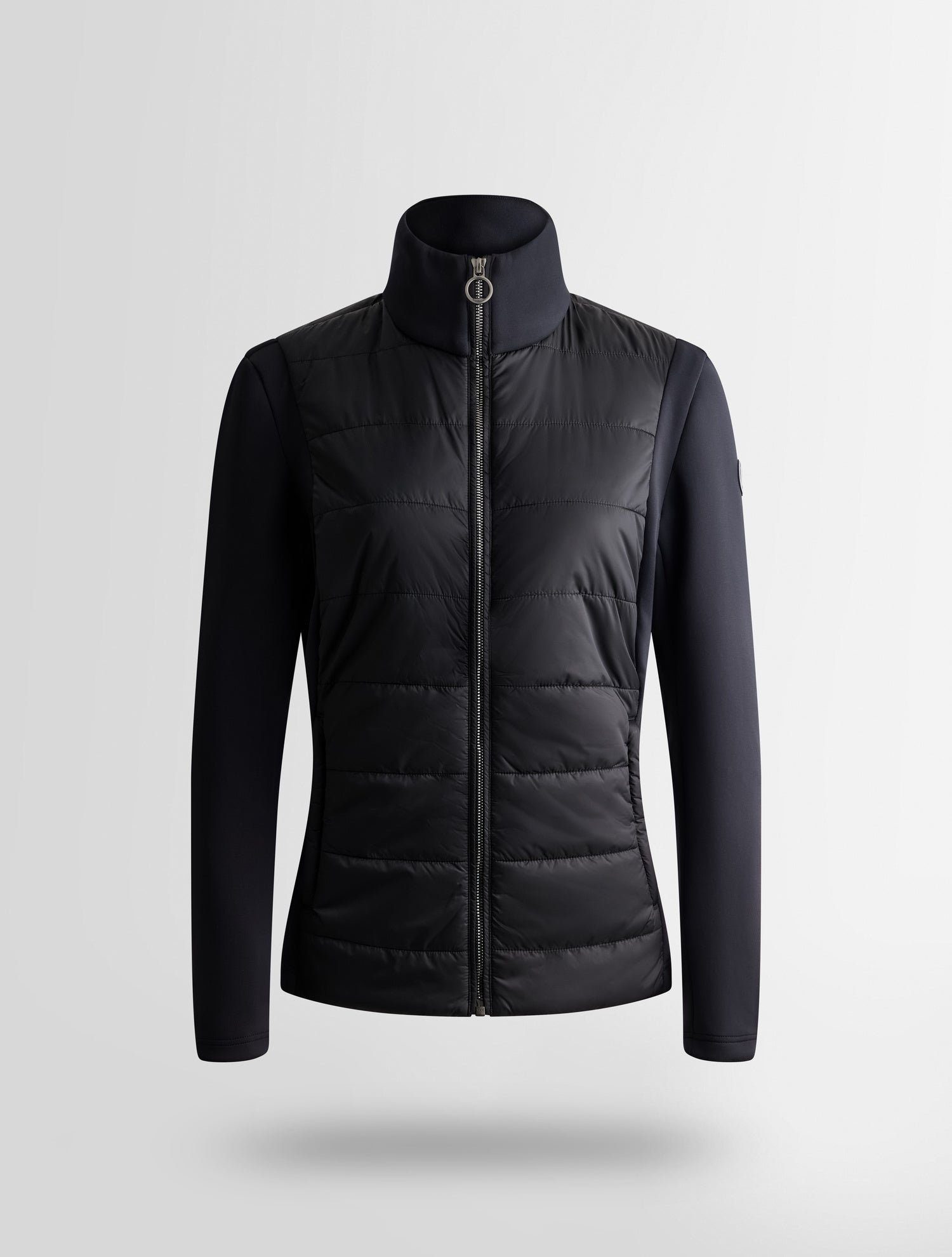 Veste linn col montant coupe regular FUSALP Noir