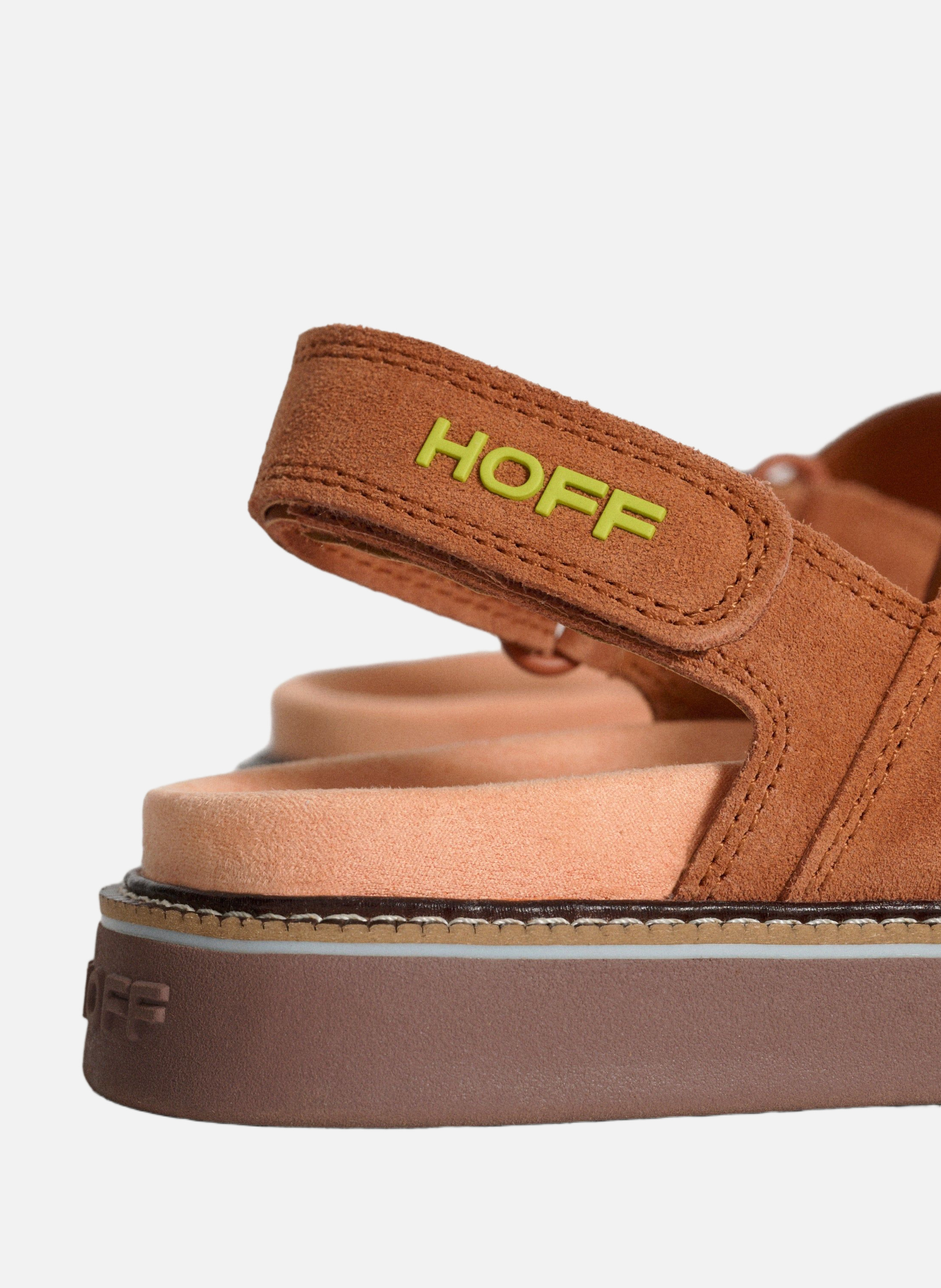 Sandales plates HOFF Marron