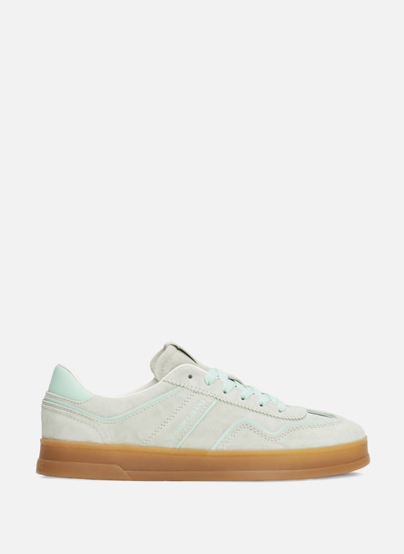 Leather sneakers The Greenwich Khaki by TOMMY HILFIGER TOMMY HILFIGER Leather sneakers The Greenwich Khaki