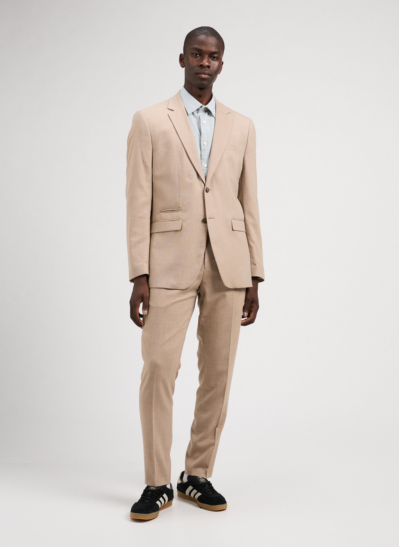 Blazer slim multi poches  SELECTED Beige