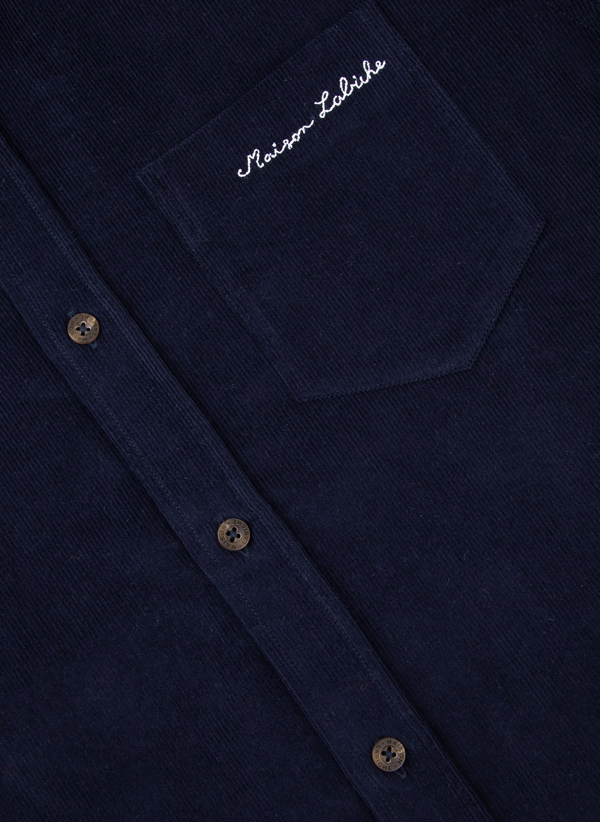 Good Seed Cotton Shirt MAISON LABICHE Blue