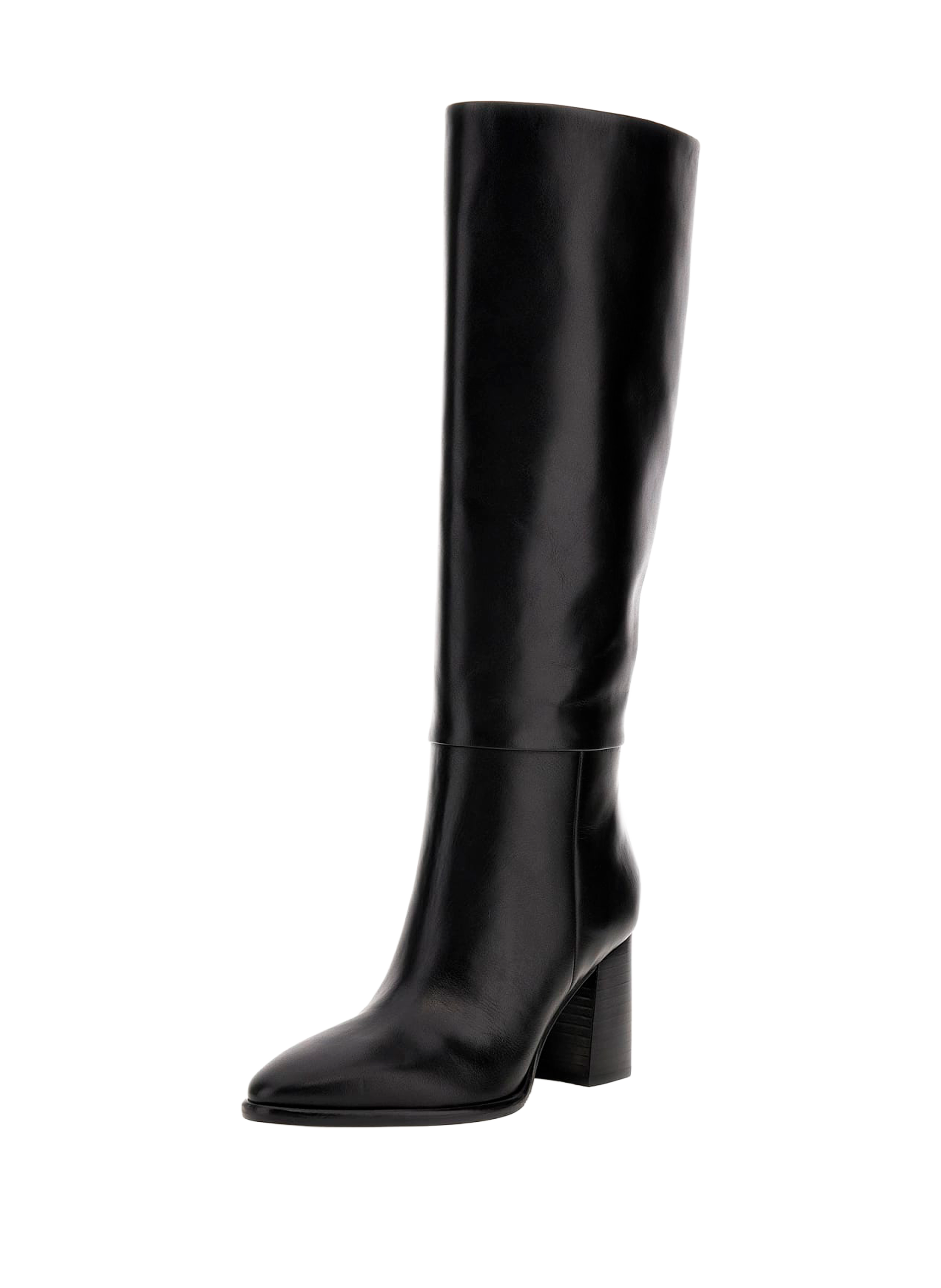 Perinna high leather boots GUESS Black