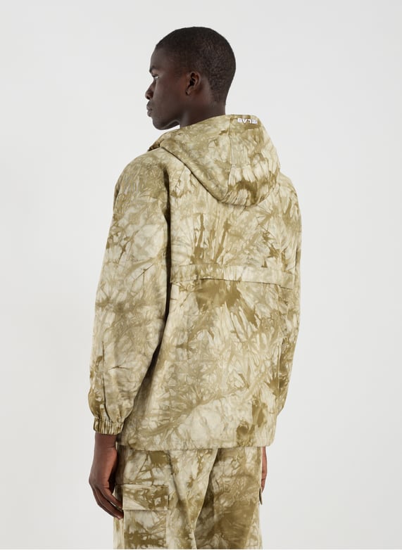 Blouson col montant en coton mélangé | Beige by HELAS CAPS Blouson col montant en coton mélangé Beige