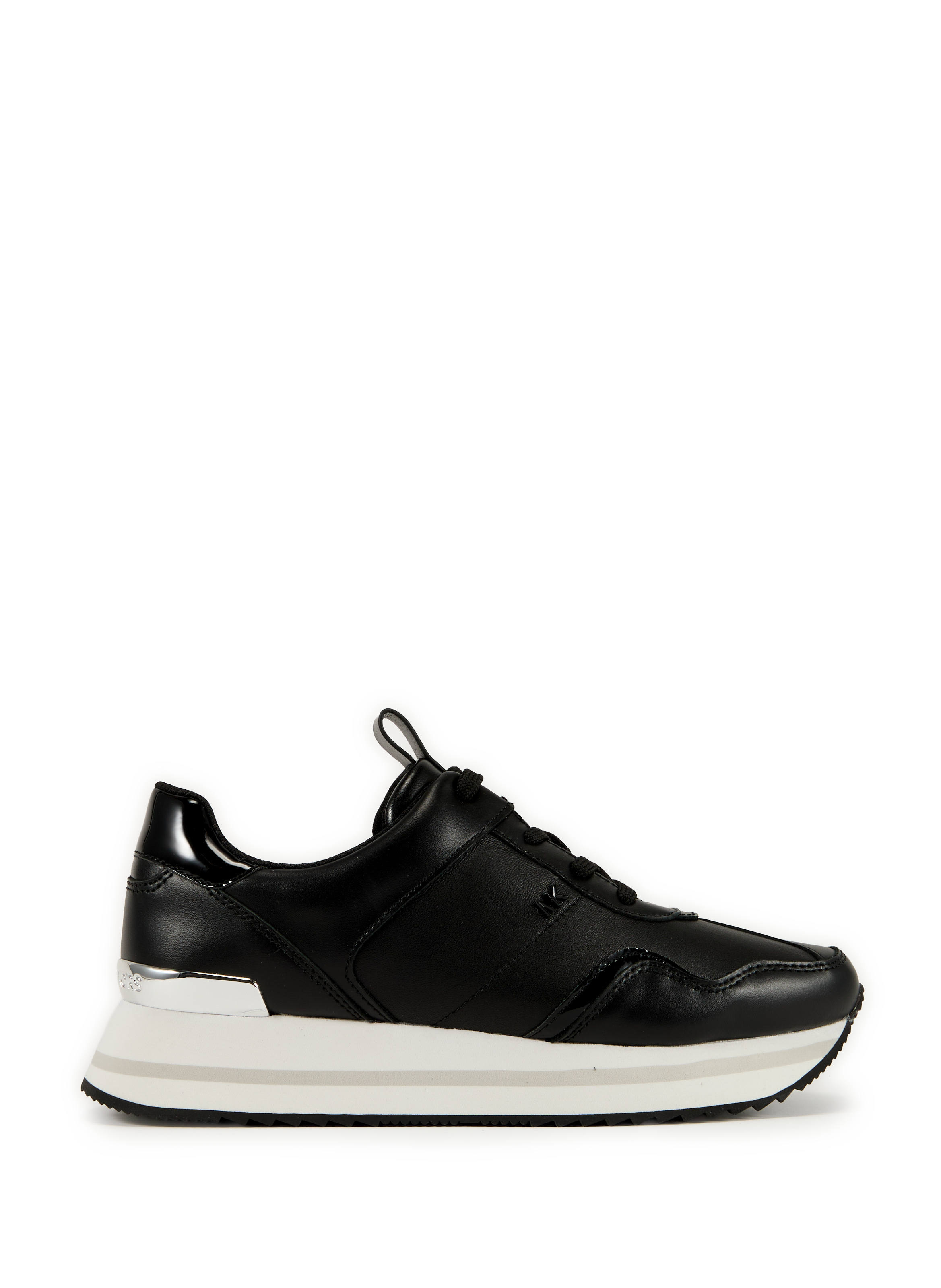 MICHAEL KORS Baskets en cuir  Noir