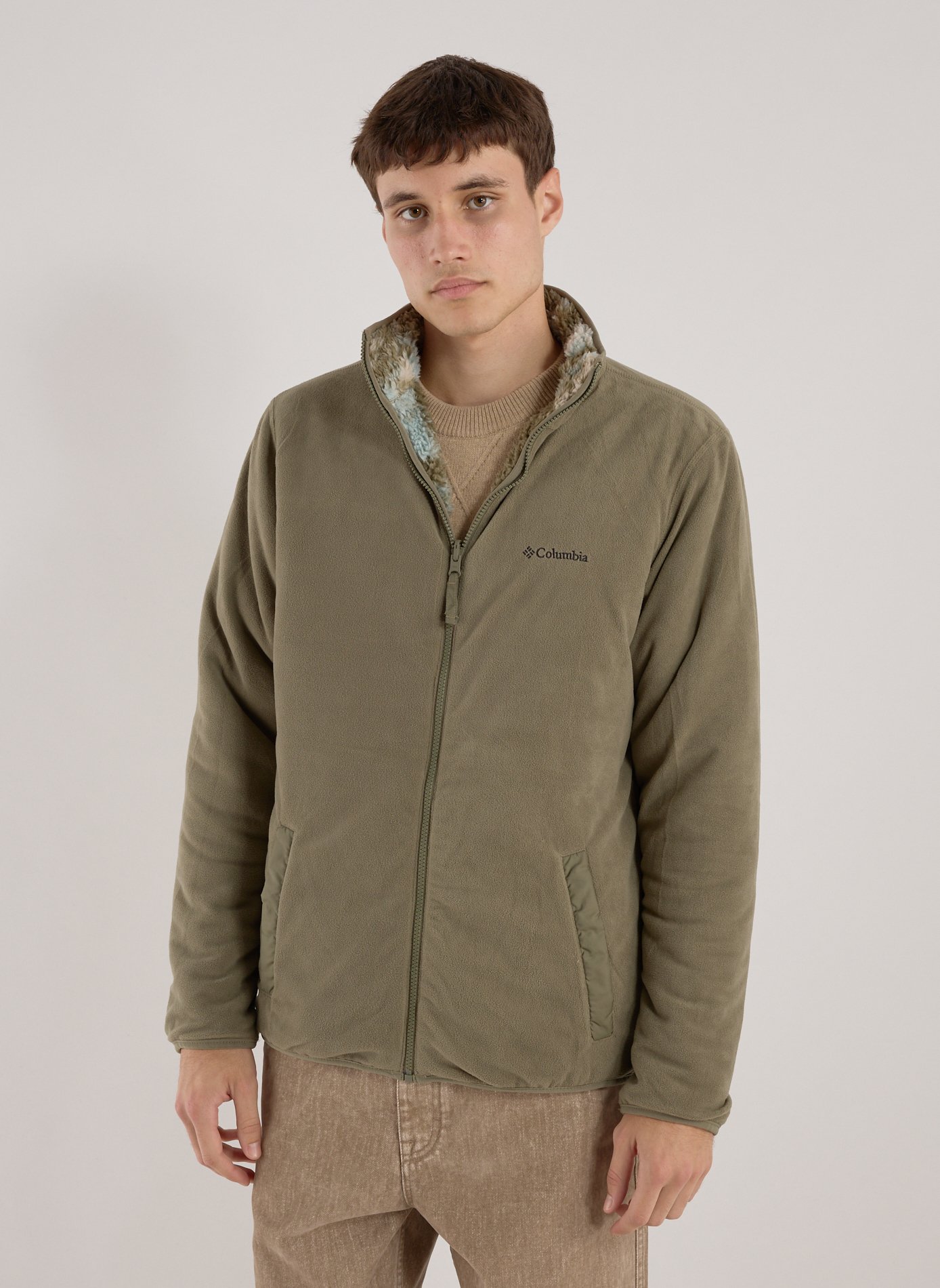 Winter Pass Reversible Fleece Jacket COLUMBIA Green