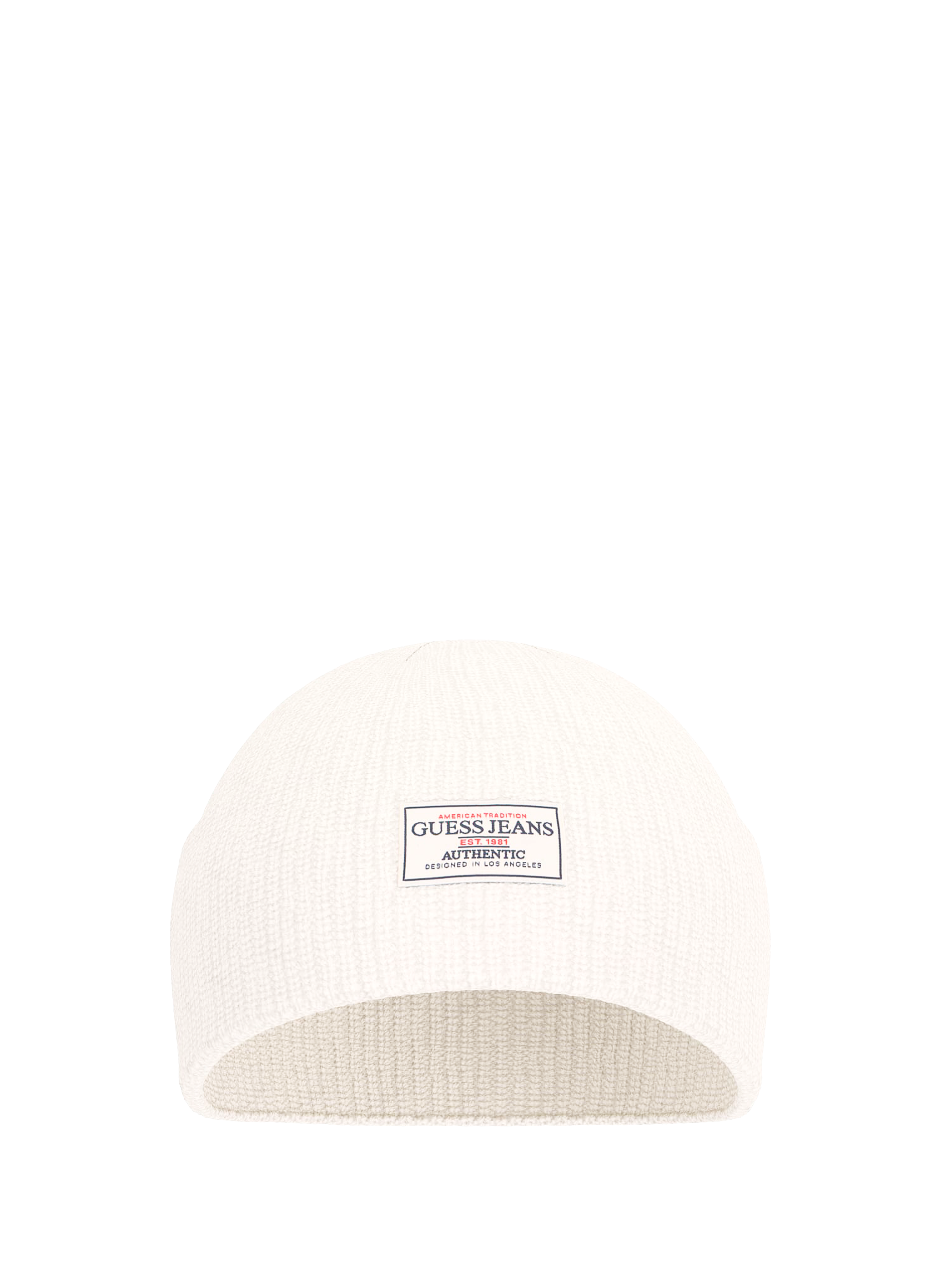 GUESS Bonnet à logo  Beige