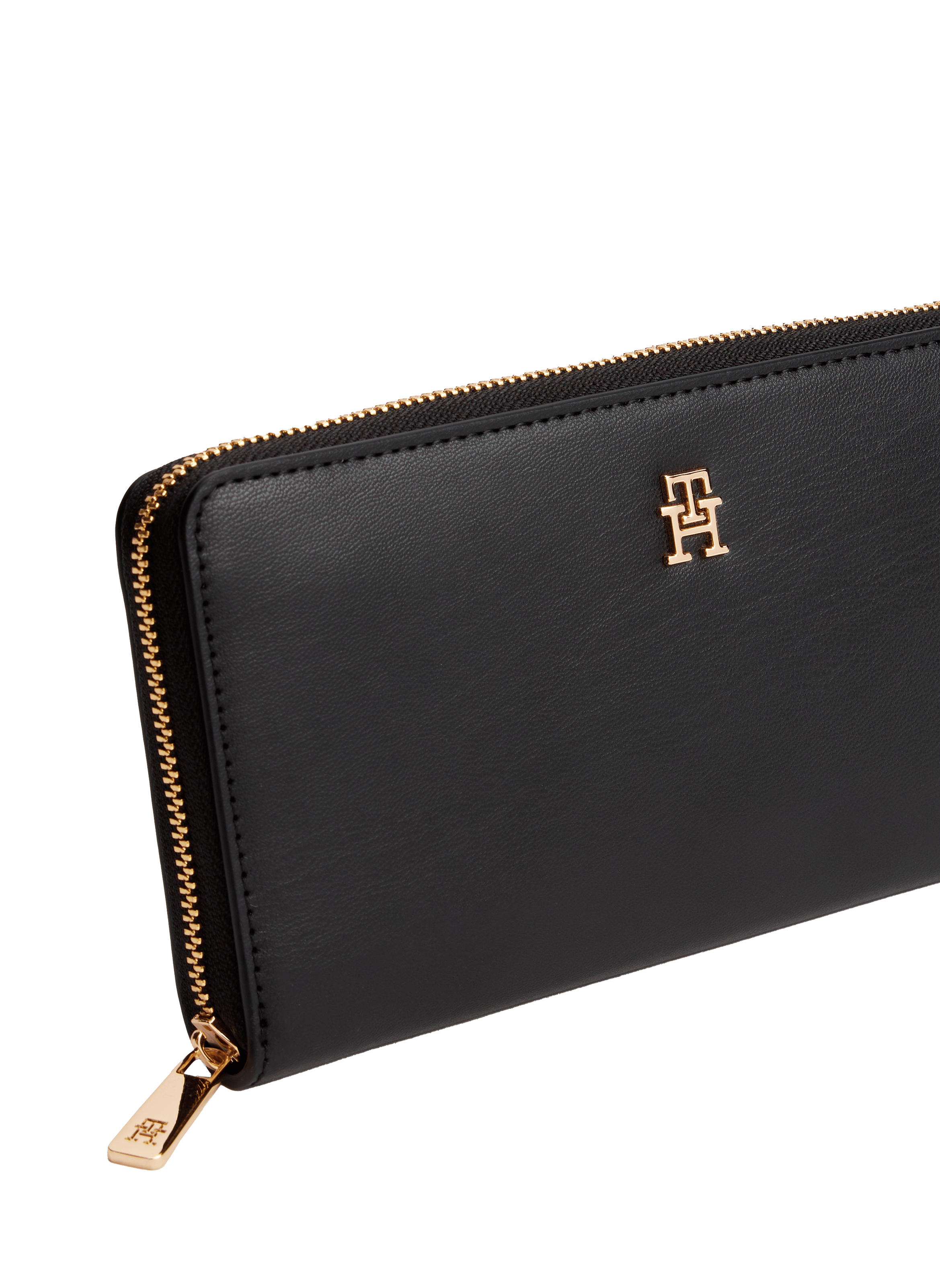 Portefeuille à logo TOMMY HILFIGER Noir