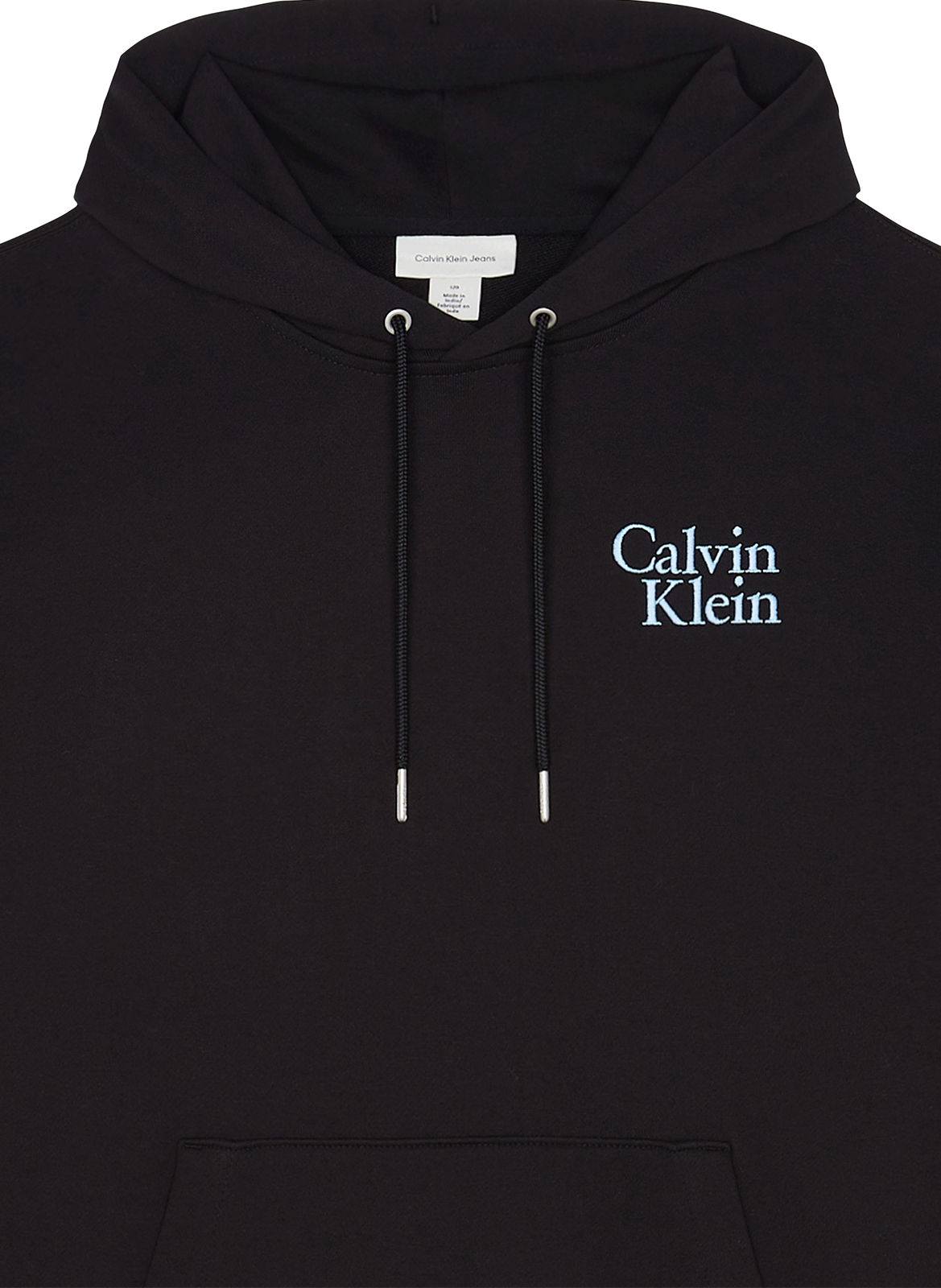 Cotton hoodie CALVIN KLEIN Black