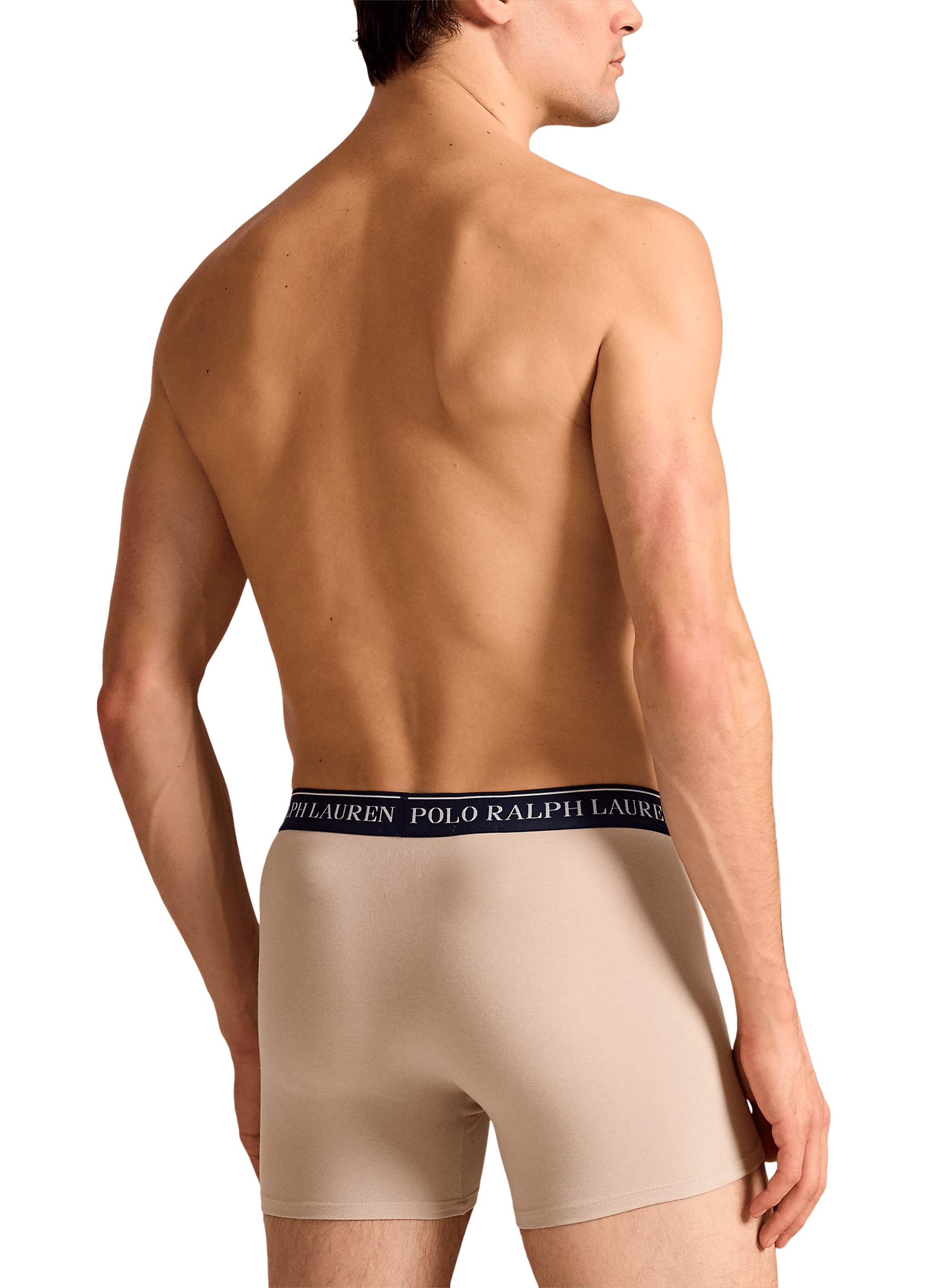 Lot de 3 boxers en coton mélangé POLO RALPH LAUREN Multicolore