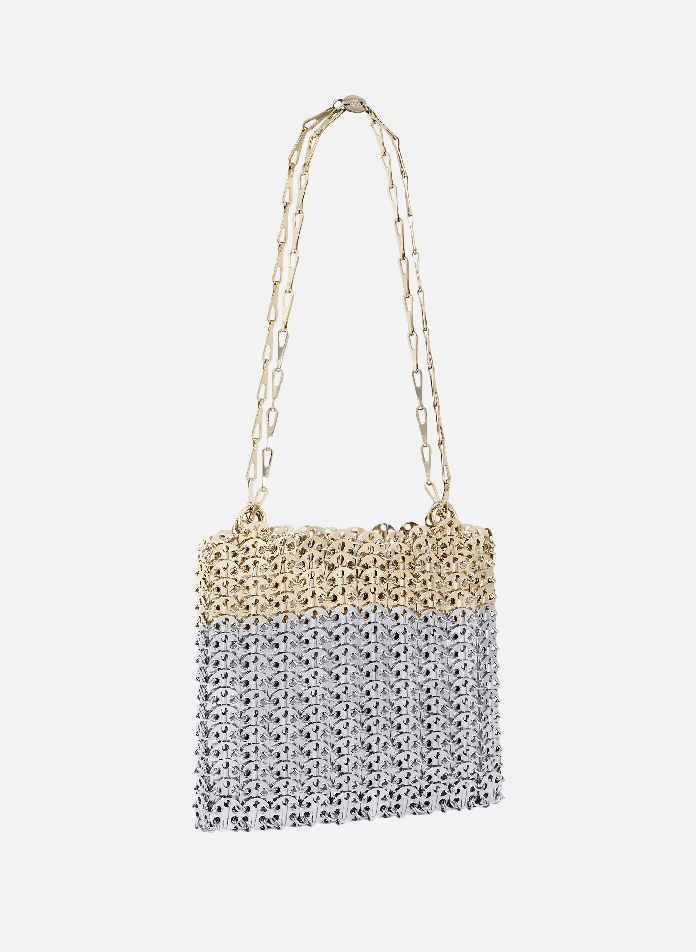 Sac iconique 1969 skyline RABANNE Argent