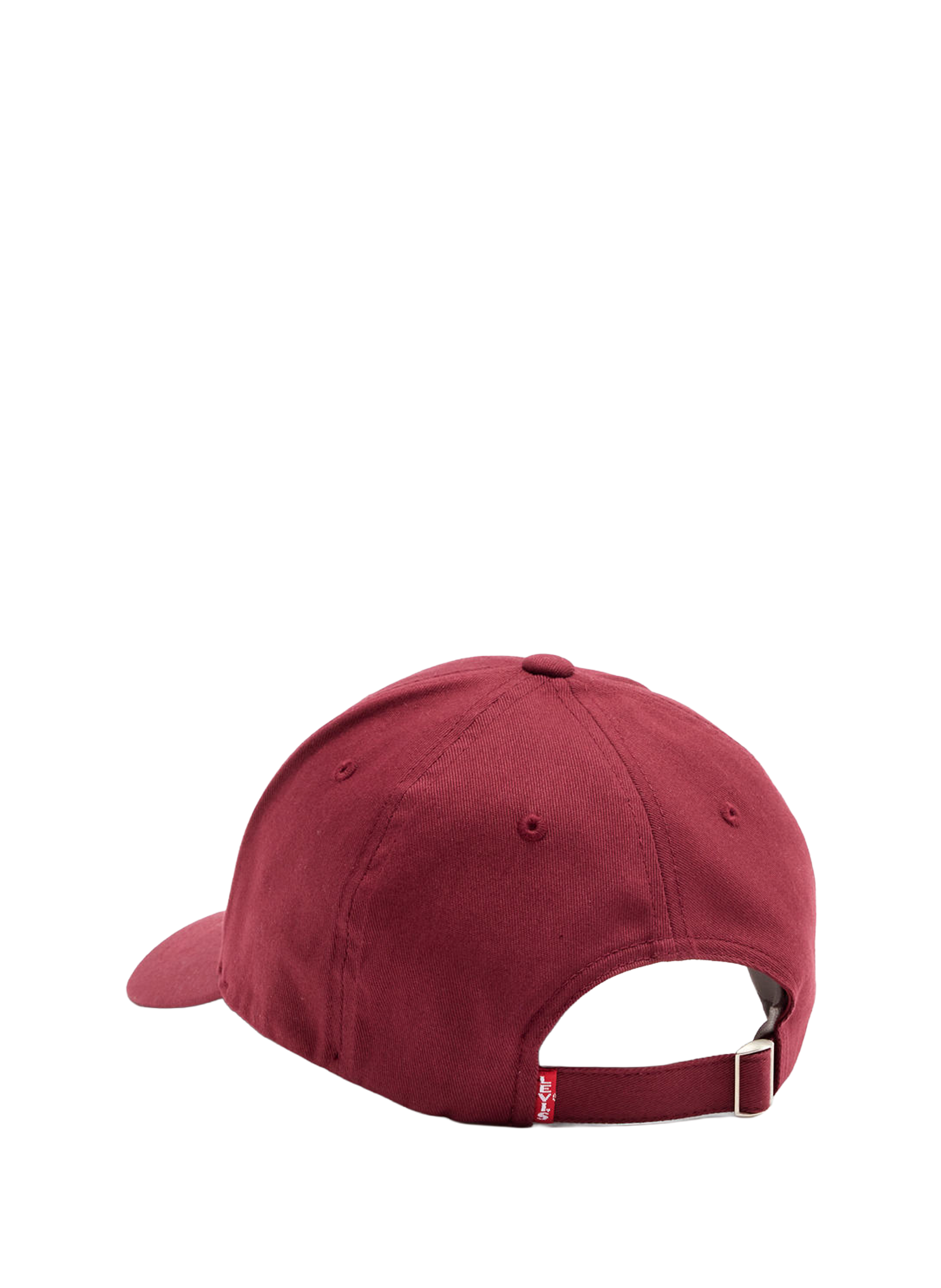 Cotton Logo Baseball Cap LEVIS ACCESSOIRES Red