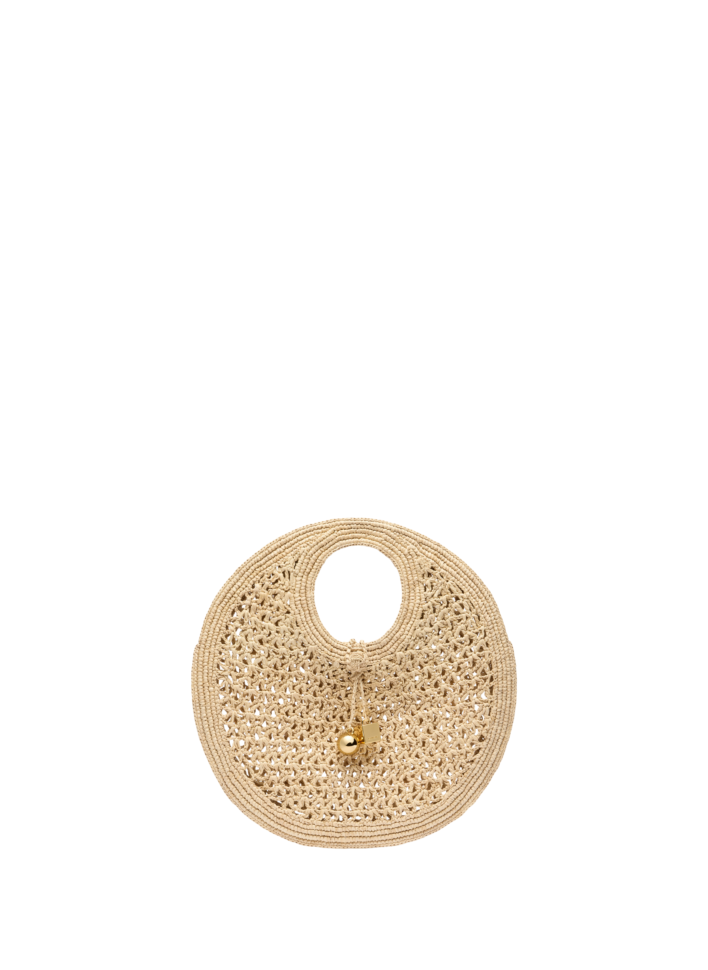 Sac à main Le Petit Rond Spiaggia JACQUEMUS Beige