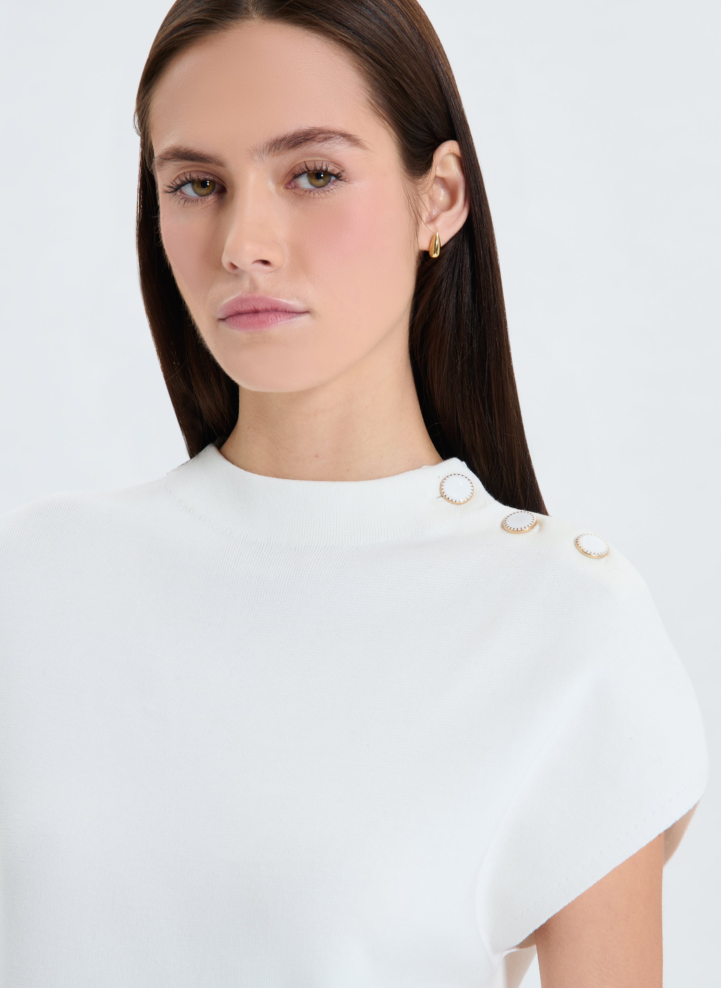 Pull  nigella ZAPA Blanc