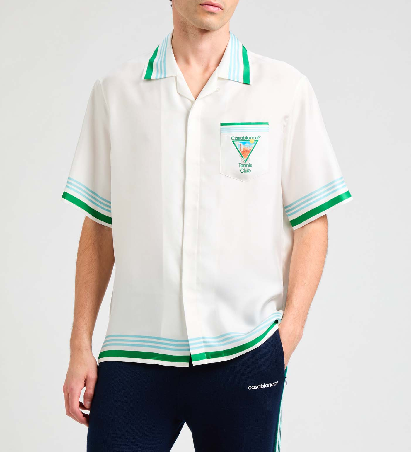 Metaphysical Tennis Shirt CASABLANCA PARIS White
