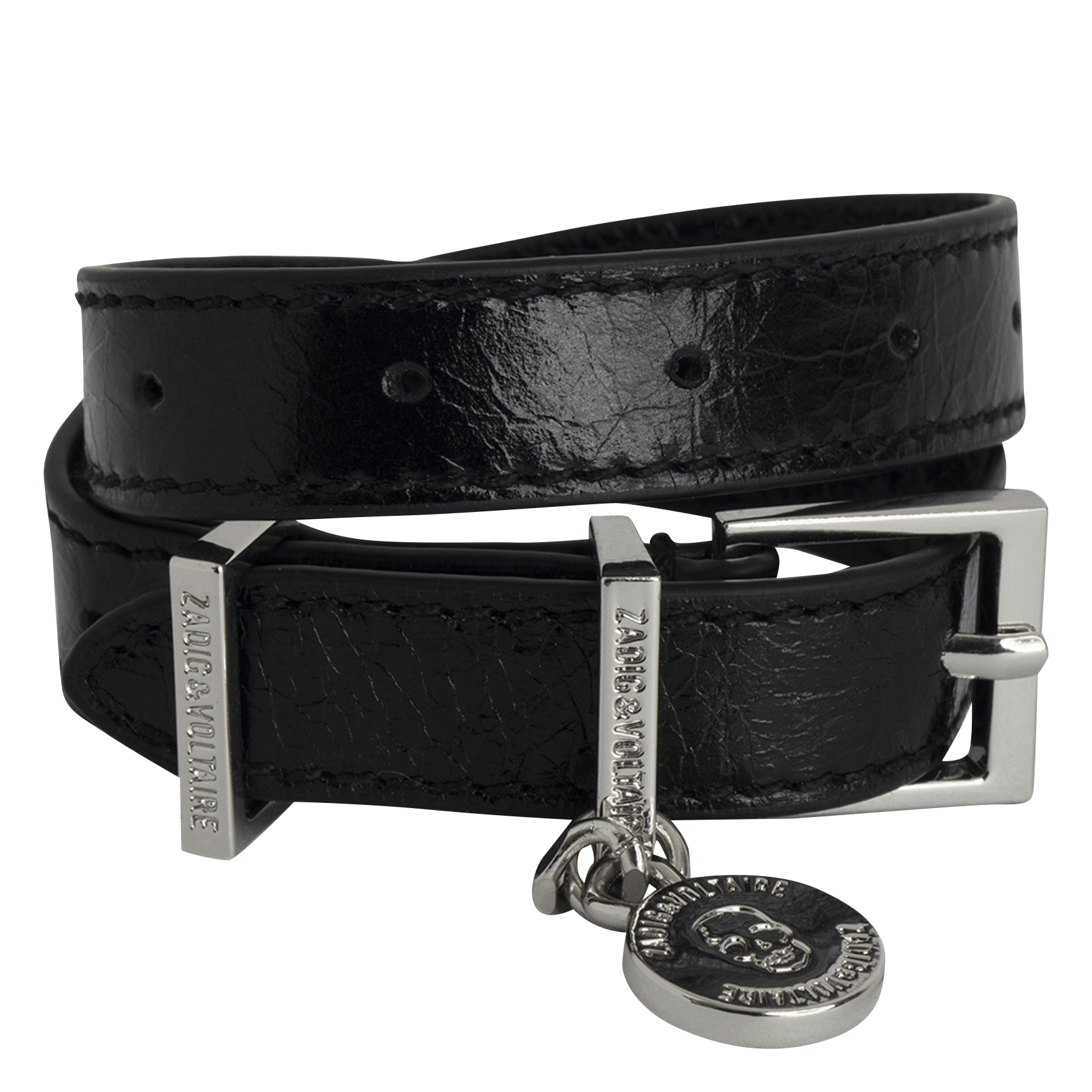 Sunny leather bracelet ZADIG&VOLTAIRE Black