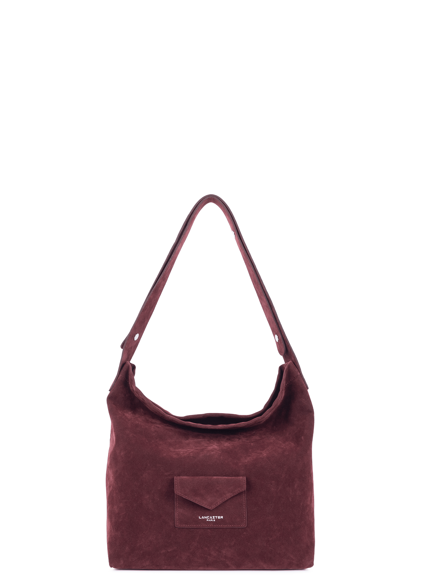 Sac seau - suédine kba LANCASTER Rouge