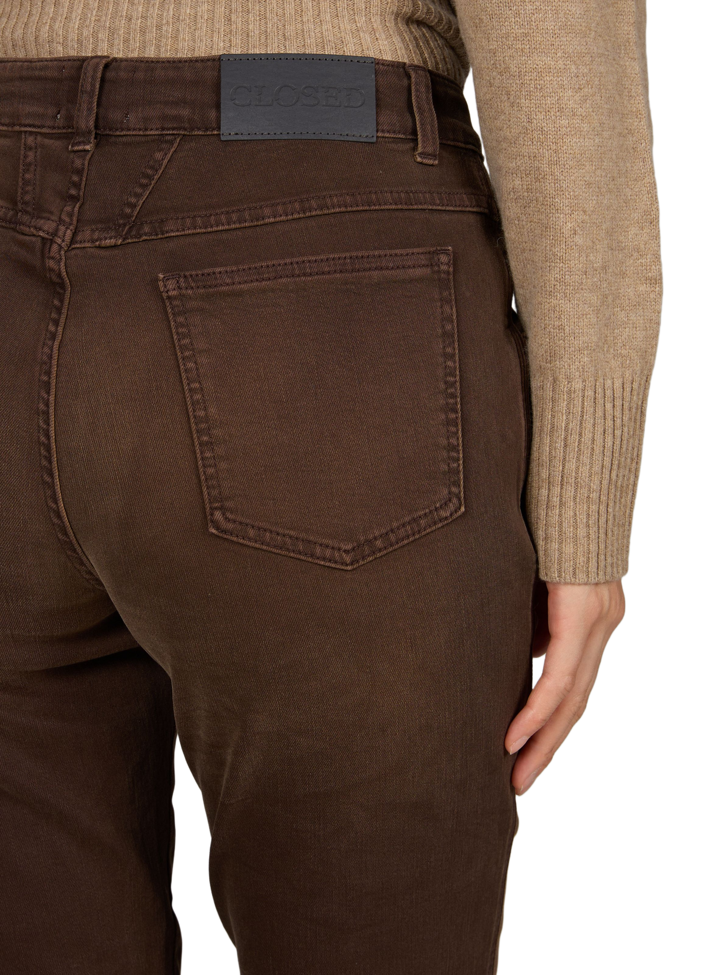 Slim Fit Jeans 512 CLOSED Braun