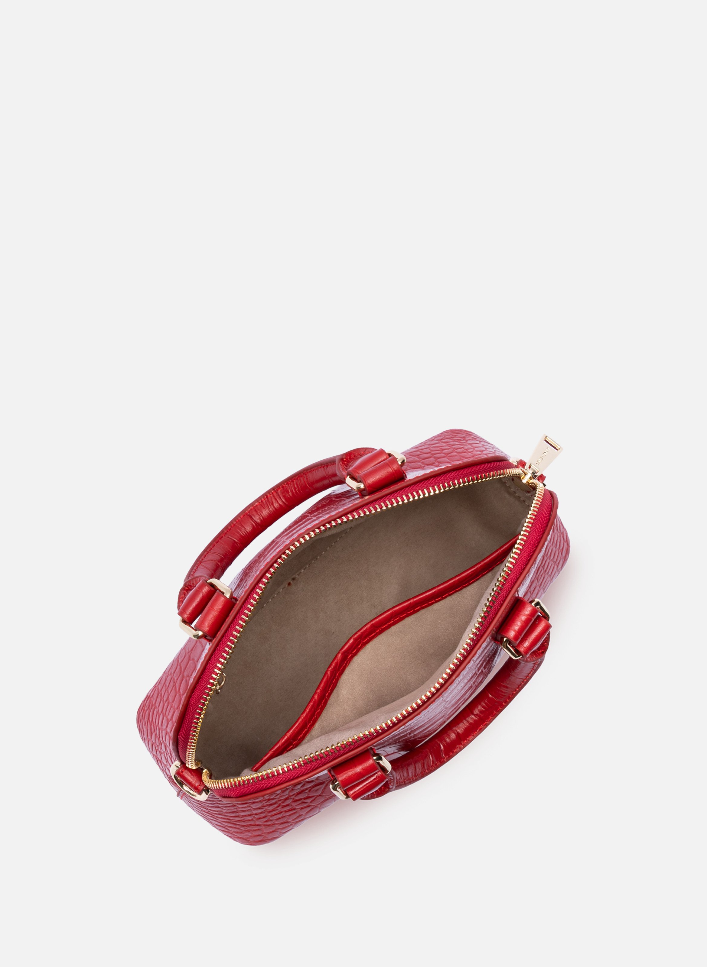 Halvemaanvormige tas - exo LANCASTER Rood