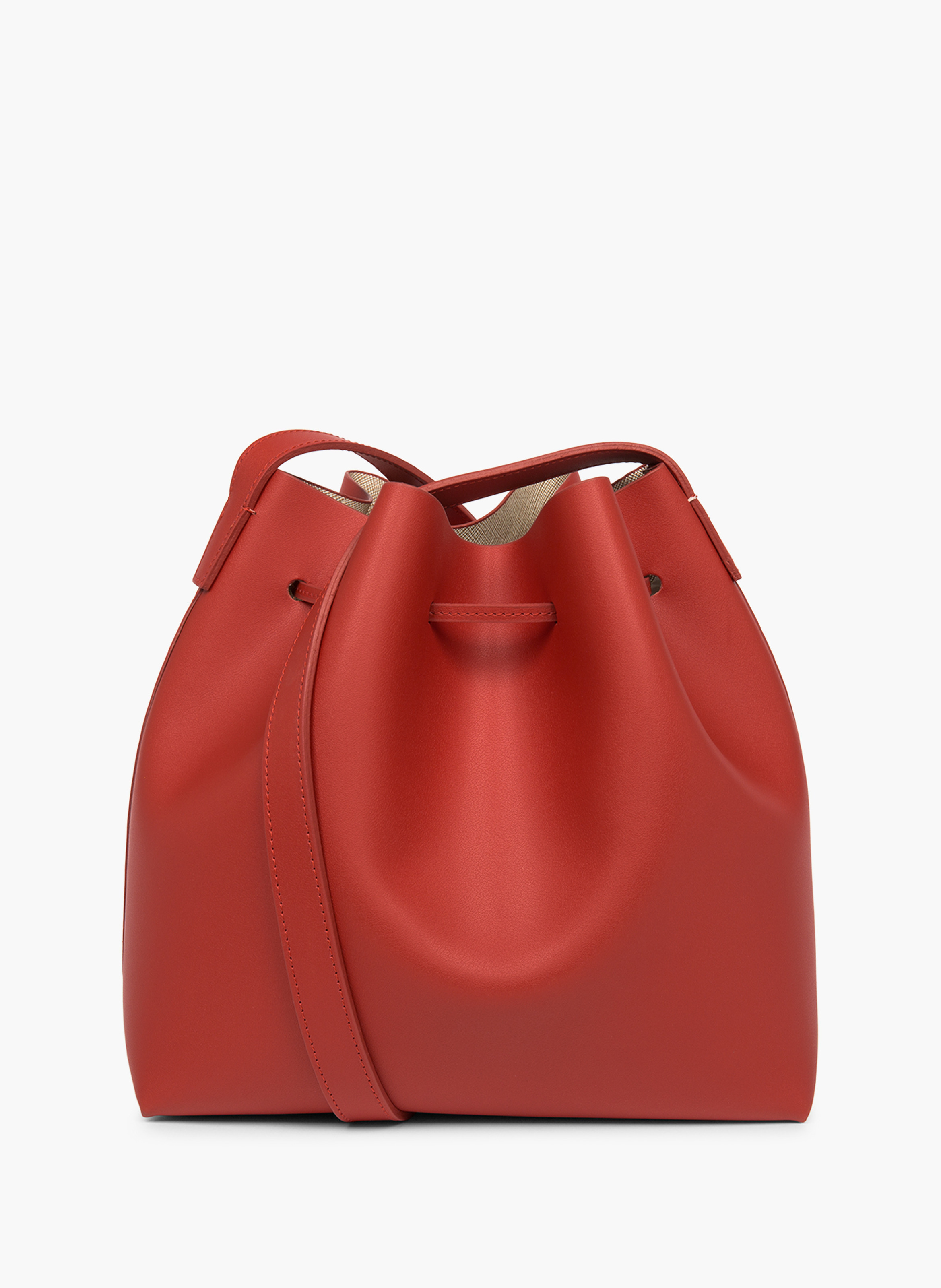 Grand sac bourse - pur & element city LANCASTER Rouge