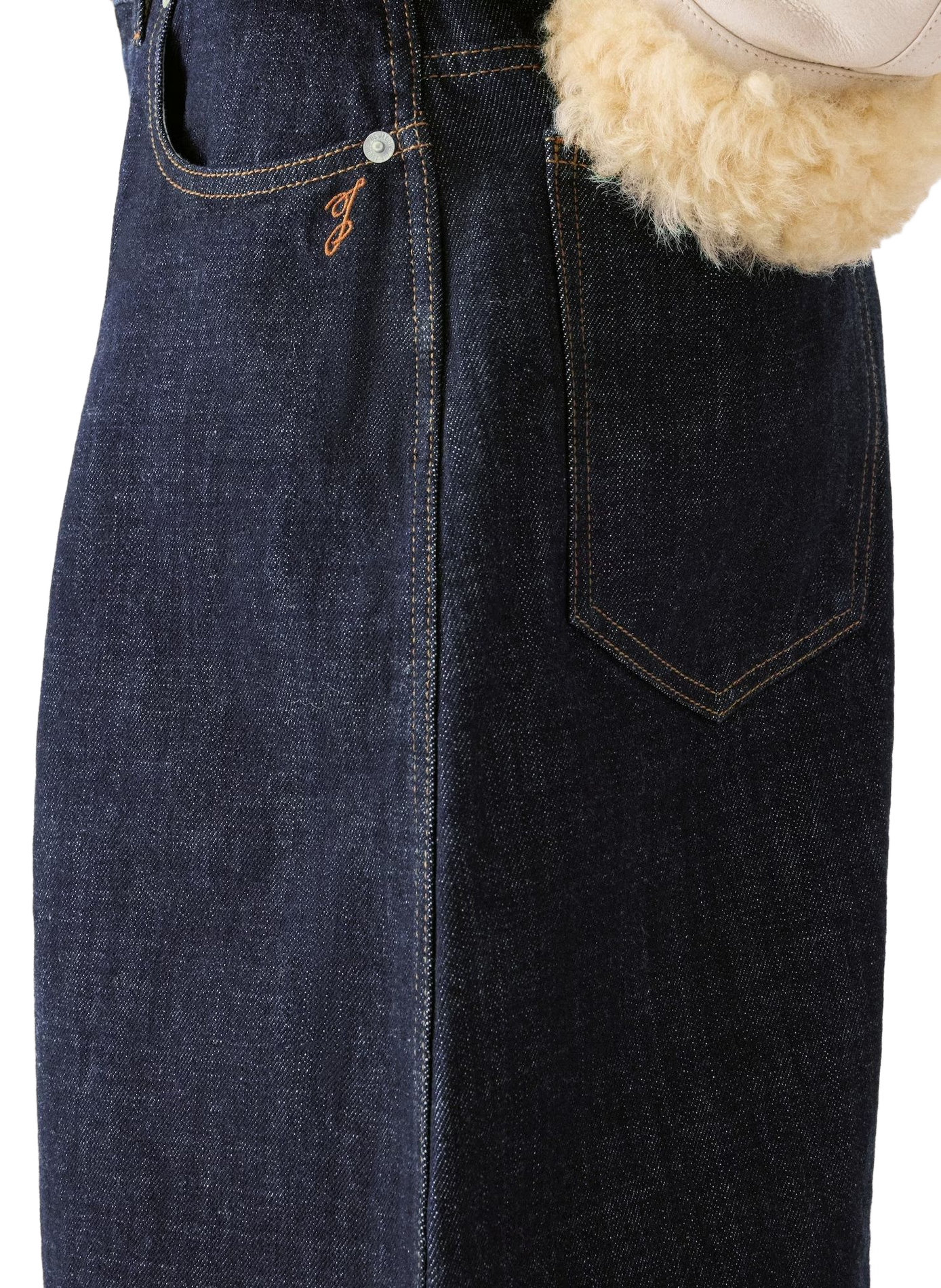 Ovalo de-Nîmes aus Baumwolle | Blau JACQUEMUS Damen