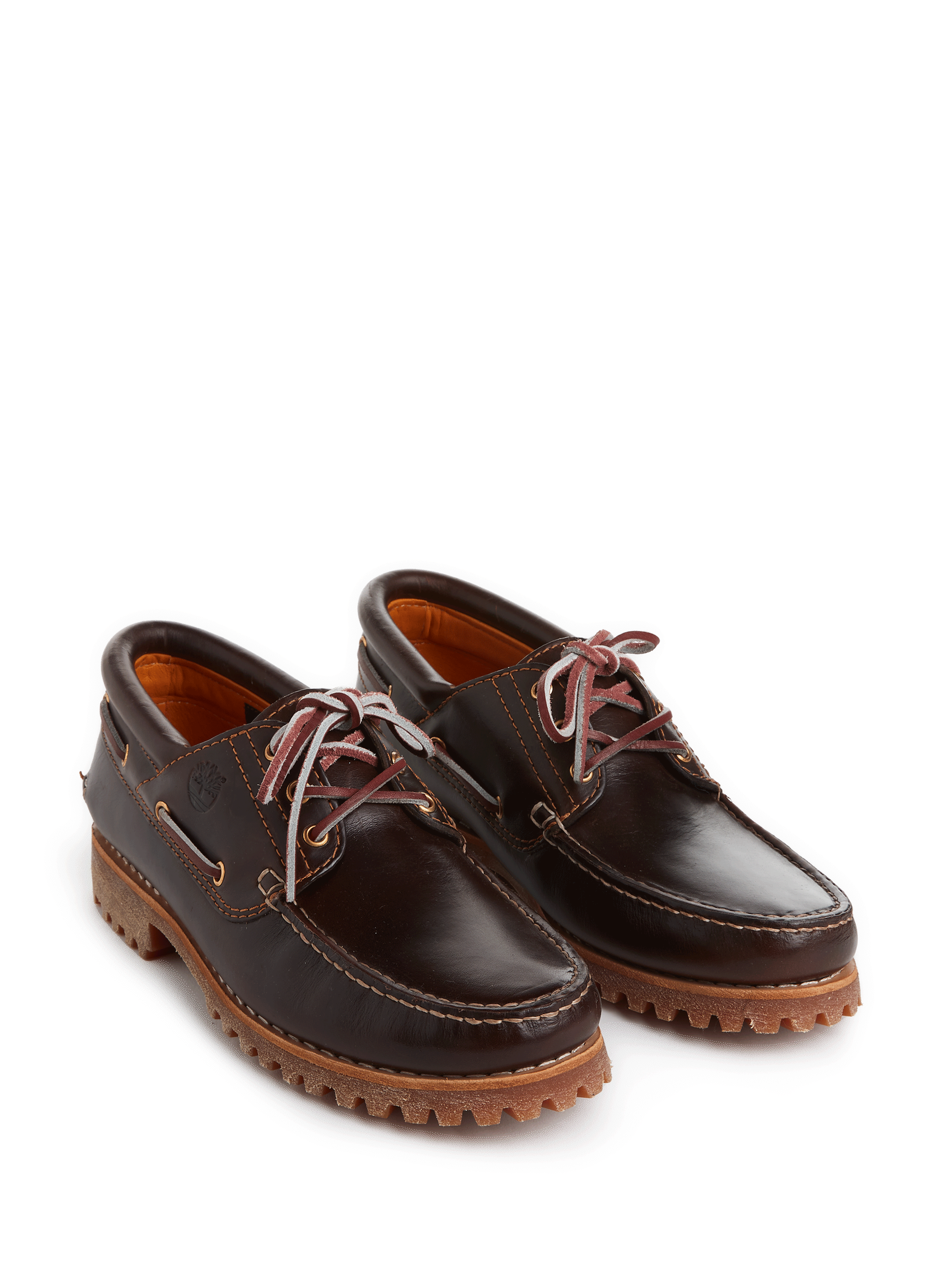 Chaussure bateau Authentics 3 Eye en cuir