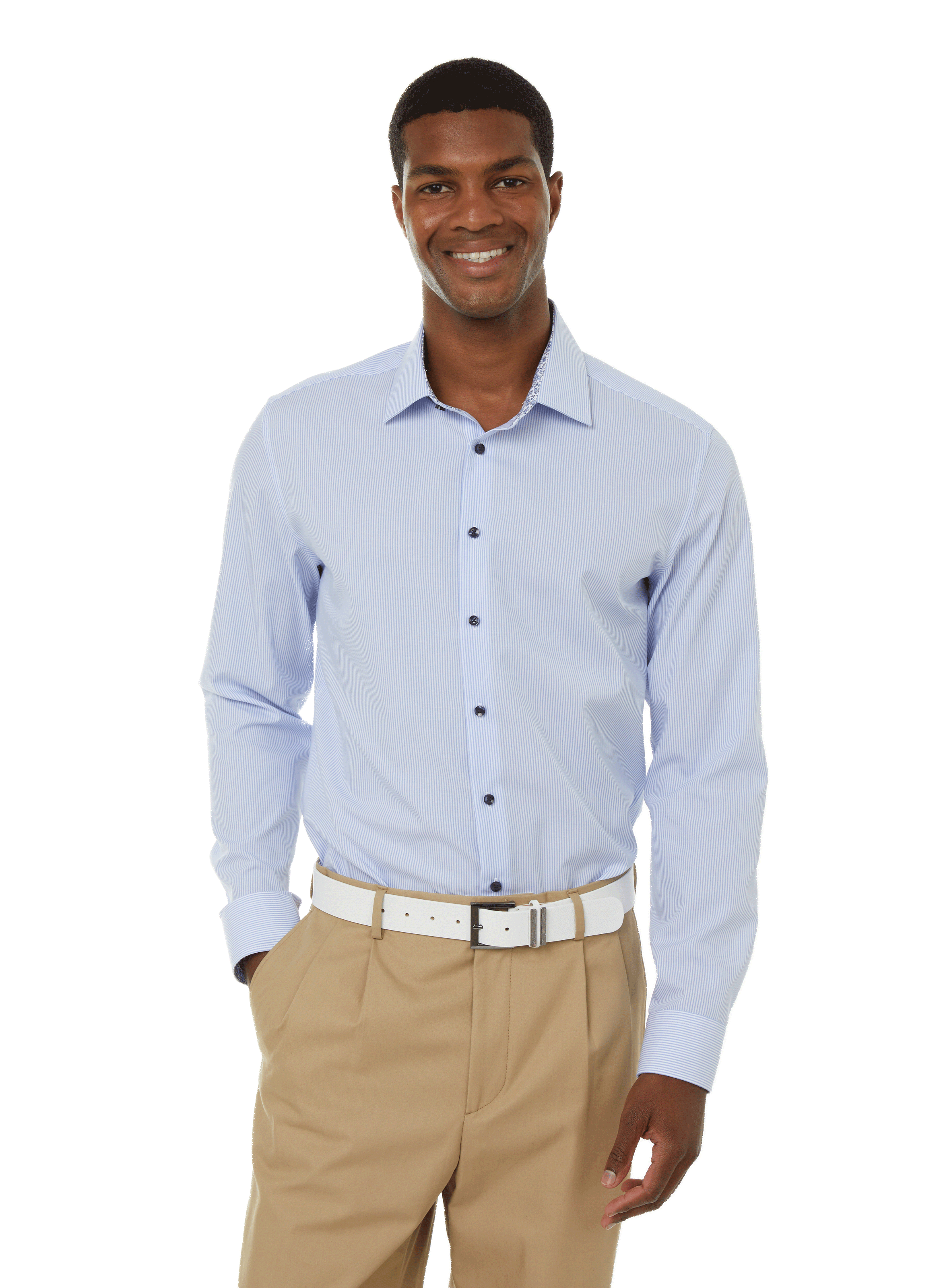 Kat calfskin leather belt SAISON 1865 White