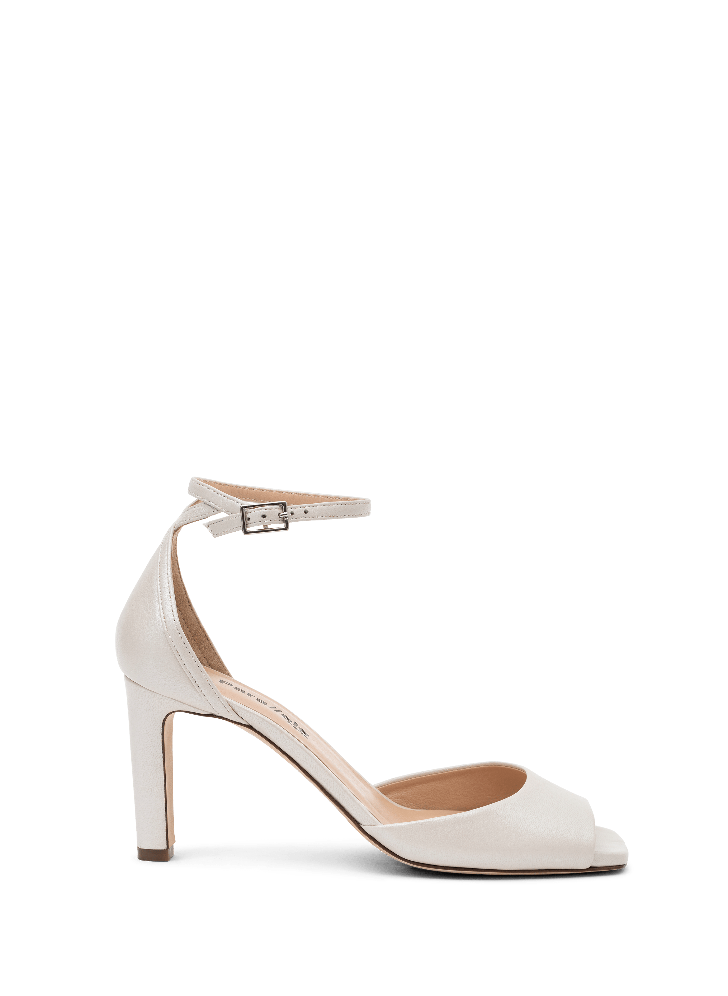 Sandale en chevre velours rosita PARALLELE