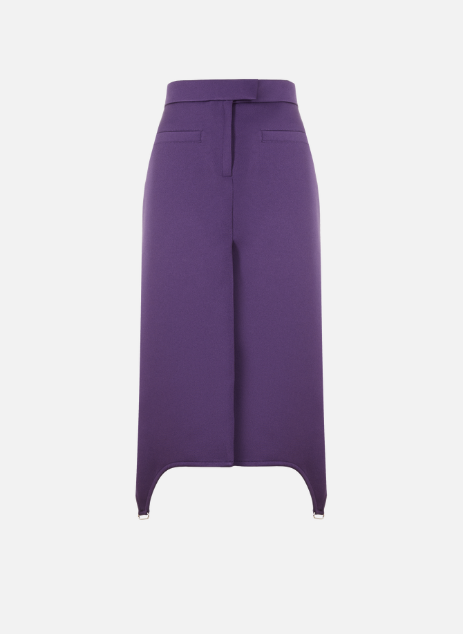 Midi skirt with slit COURRÈGES