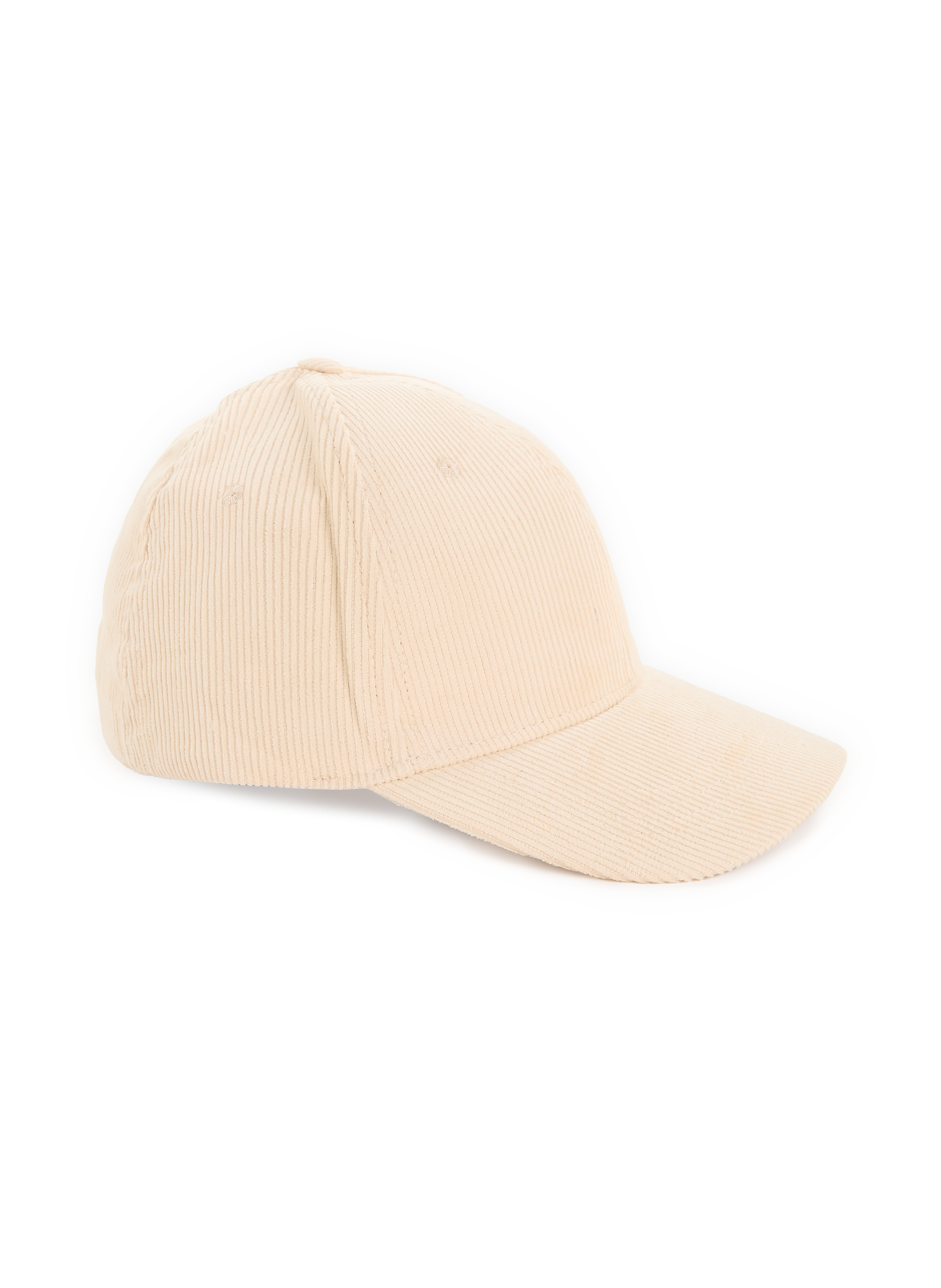 Corduroy baseball cap SAISON 1865 Beige