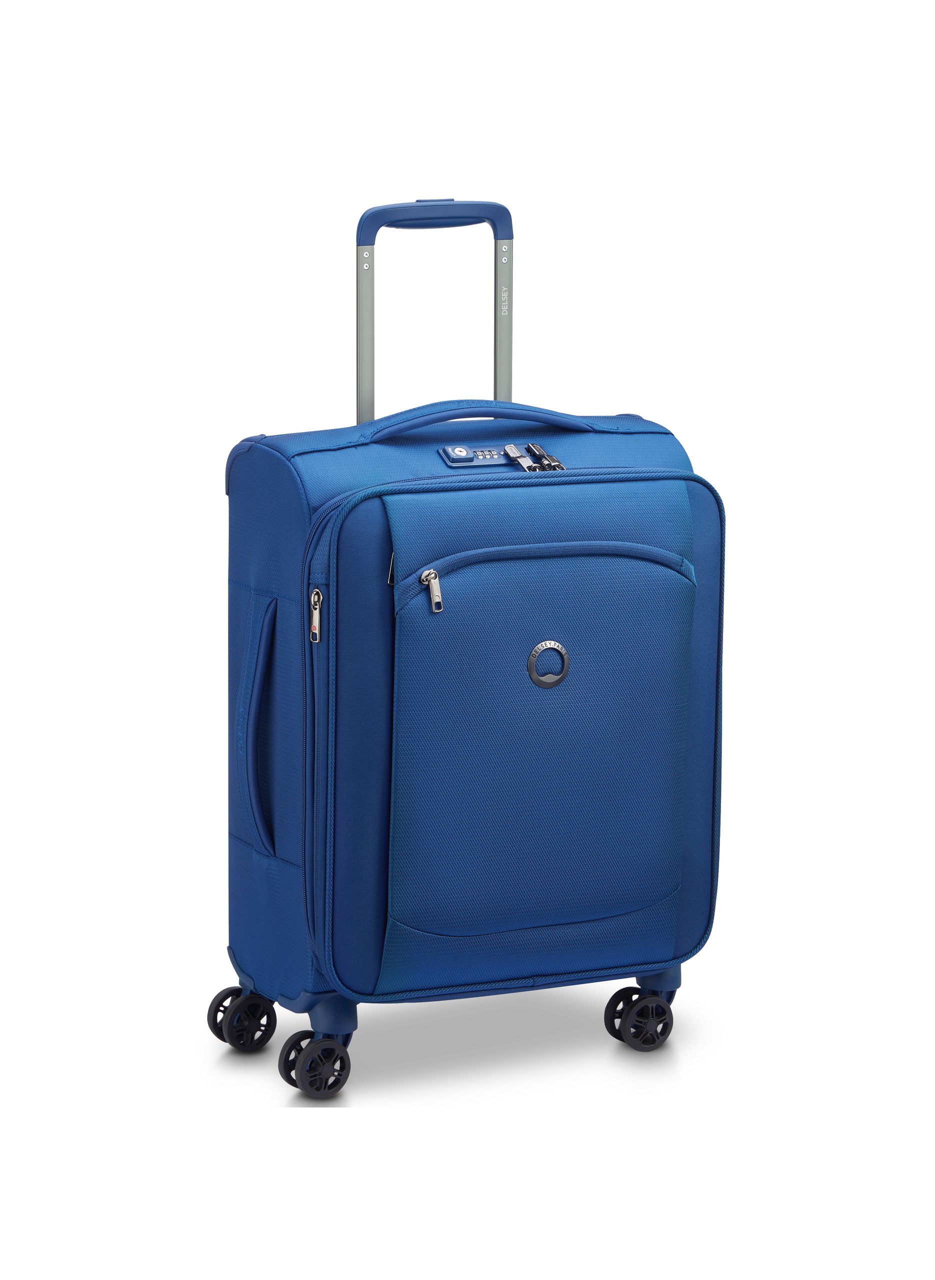 Valise cabine souple taille s - montmartre air 2.0 DELSEY PARIS Bleu