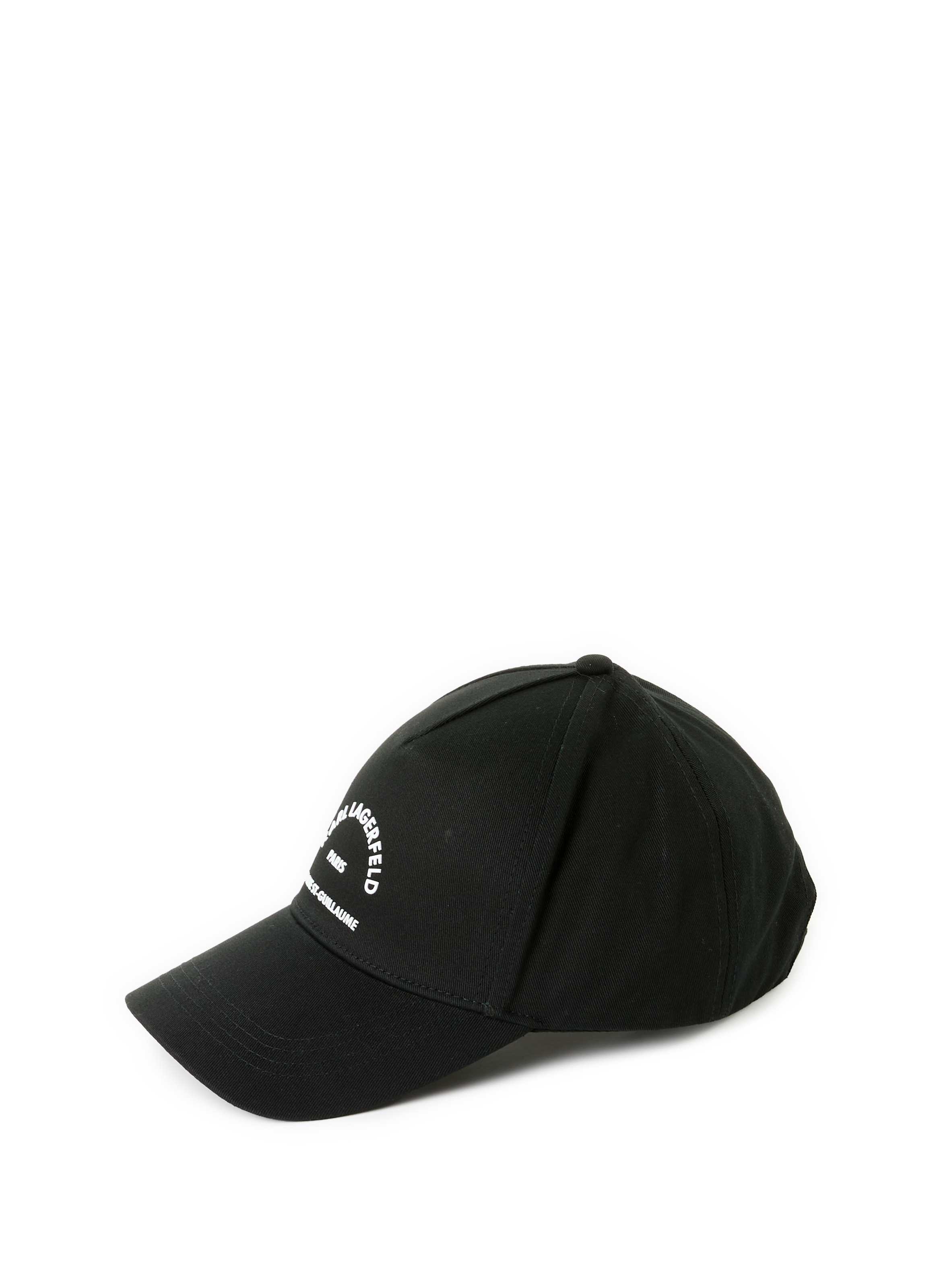 Casquette en coton Noir