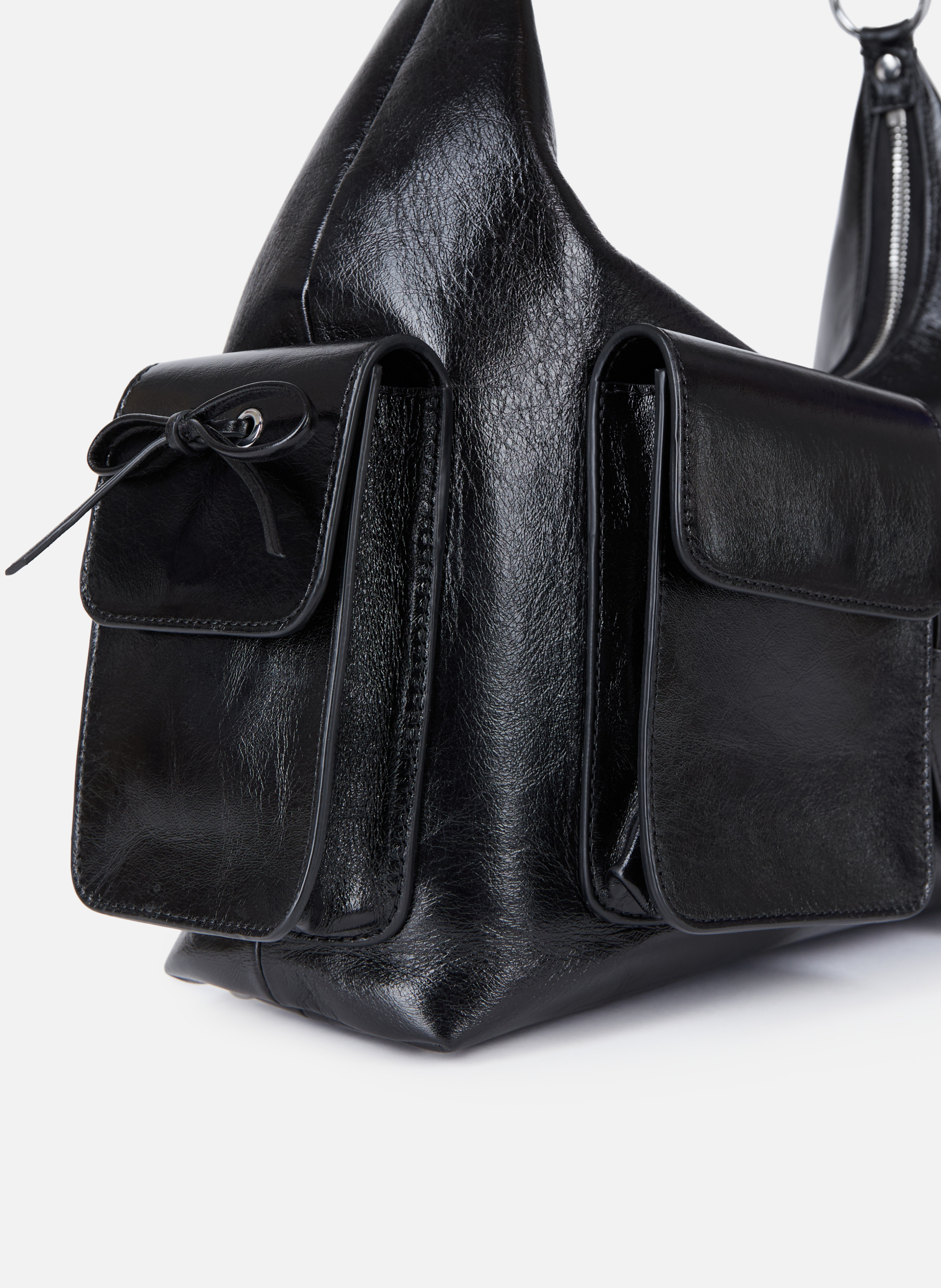 Sac amelia xl en cuir THE KOOPLES Noir
